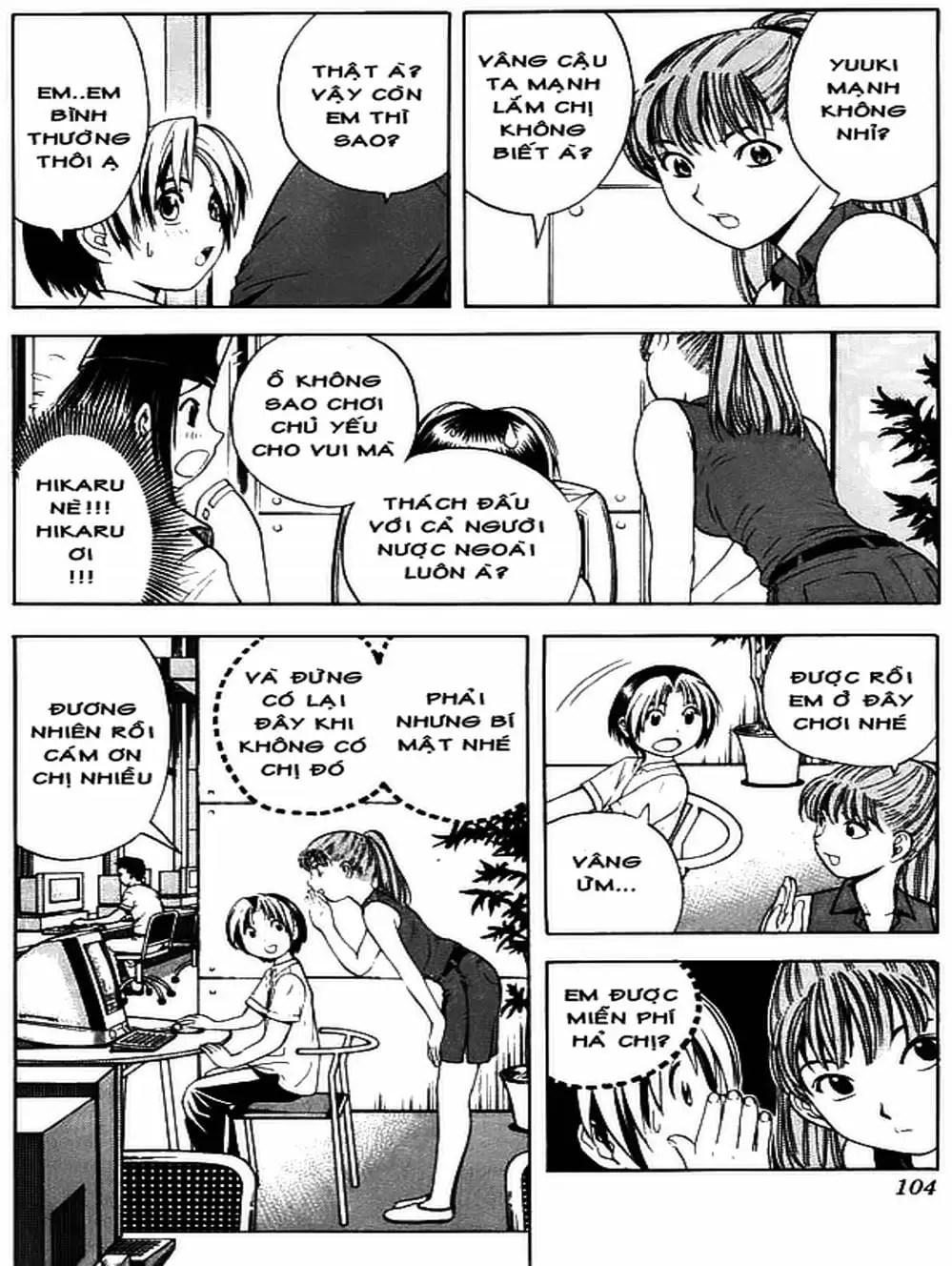 Truyện Tranh Kì Thủ Cờ Vây - Hikaru No Go trang 6