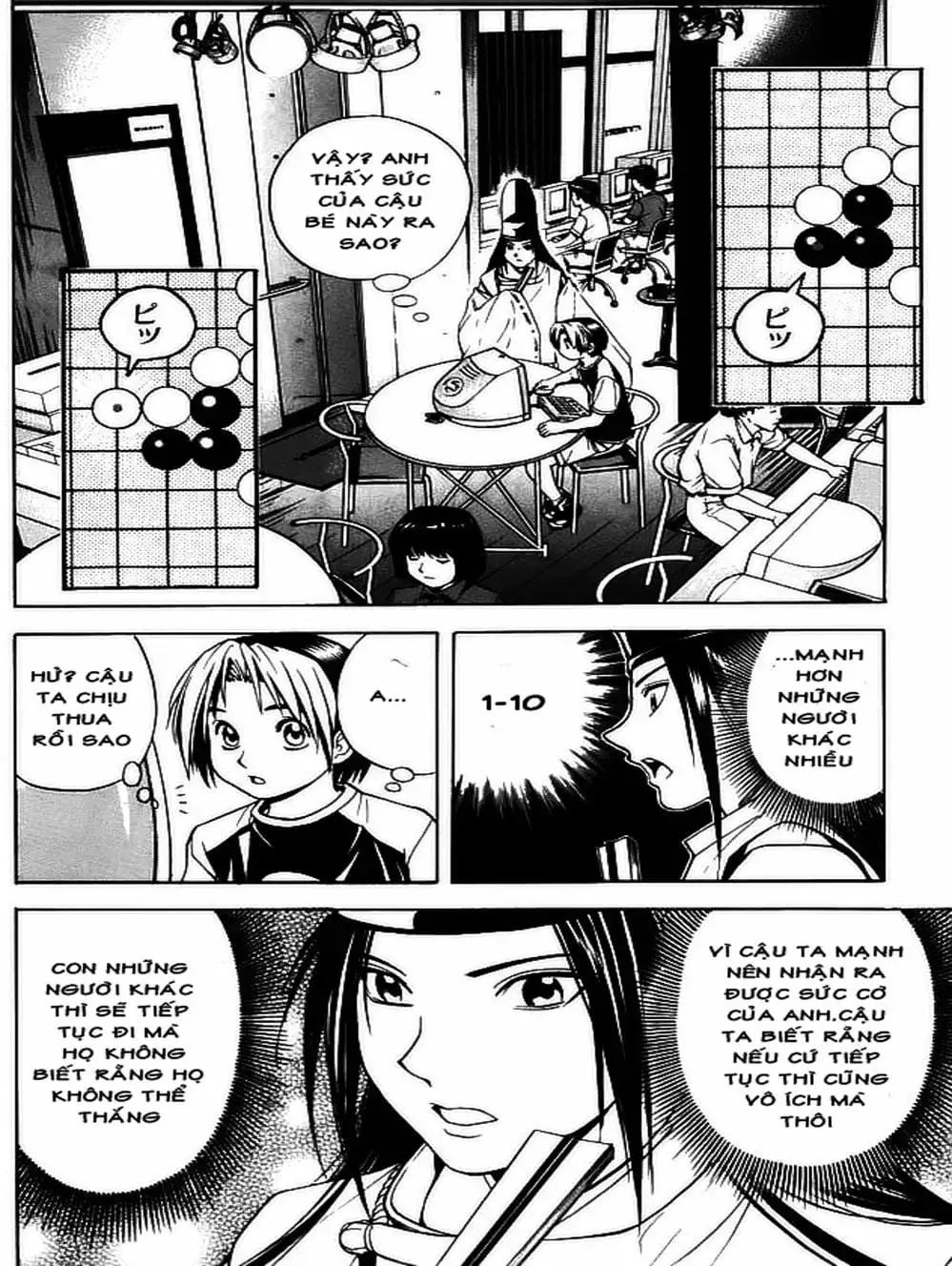 Truyện Tranh Kì Thủ Cờ Vây - Hikaru No Go trang 6
