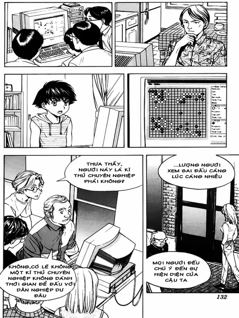 Truyện Tranh Kì Thủ Cờ Vây - Hikaru No Go trang 6