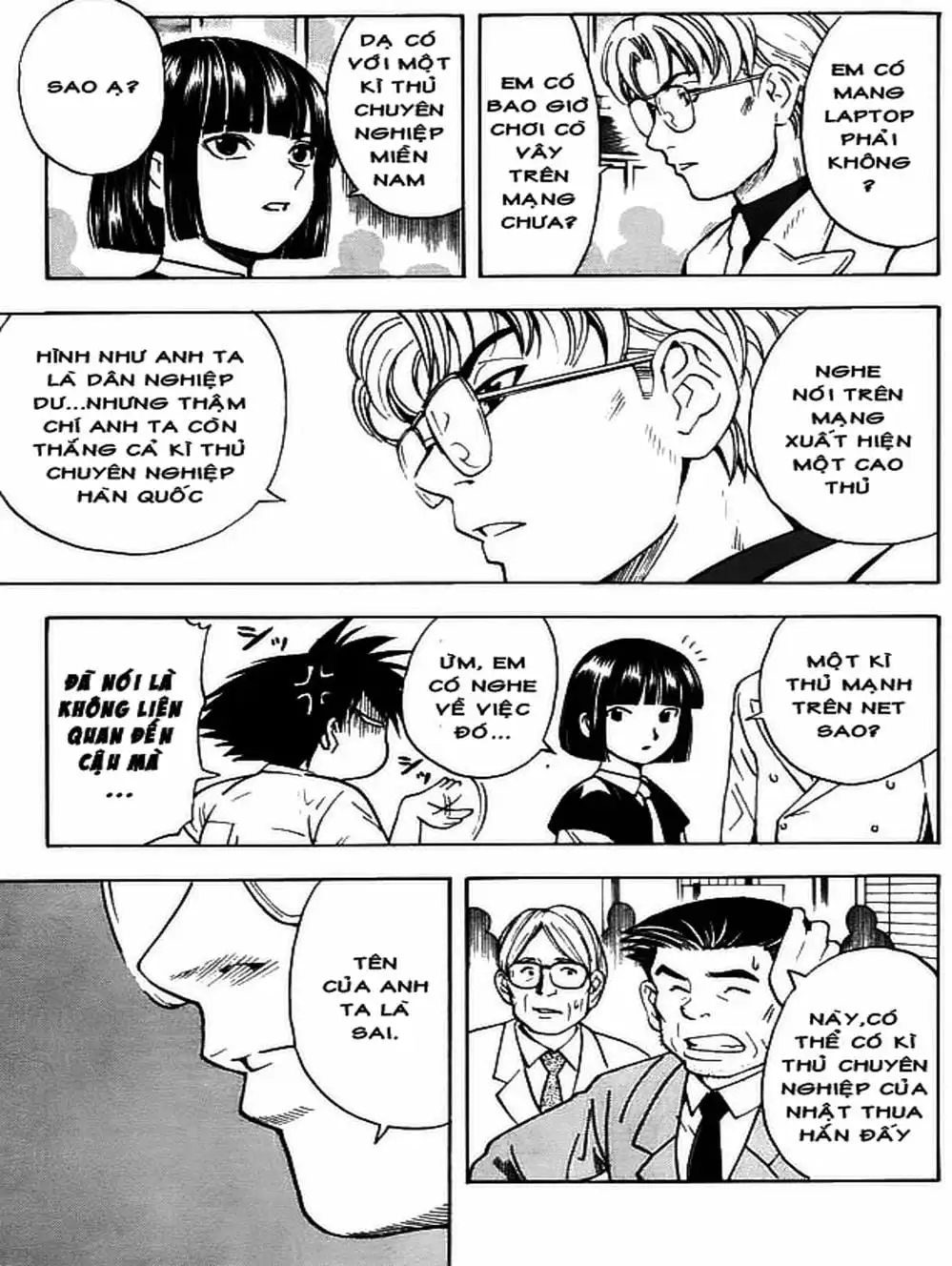 Truyện Tranh Kì Thủ Cờ Vây - Hikaru No Go trang 6