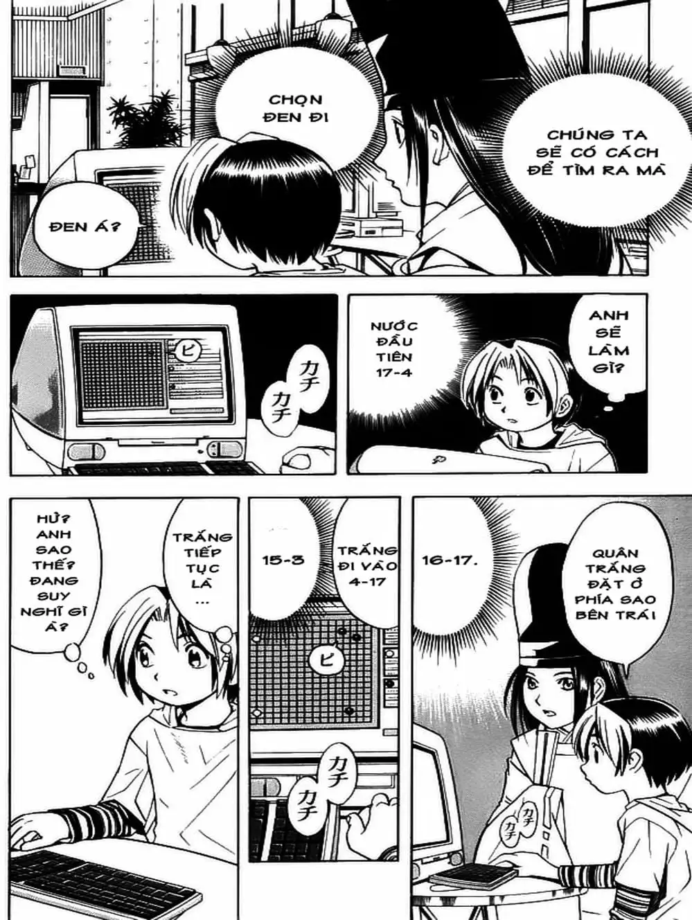 Truyện Tranh Kì Thủ Cờ Vây - Hikaru No Go trang 6