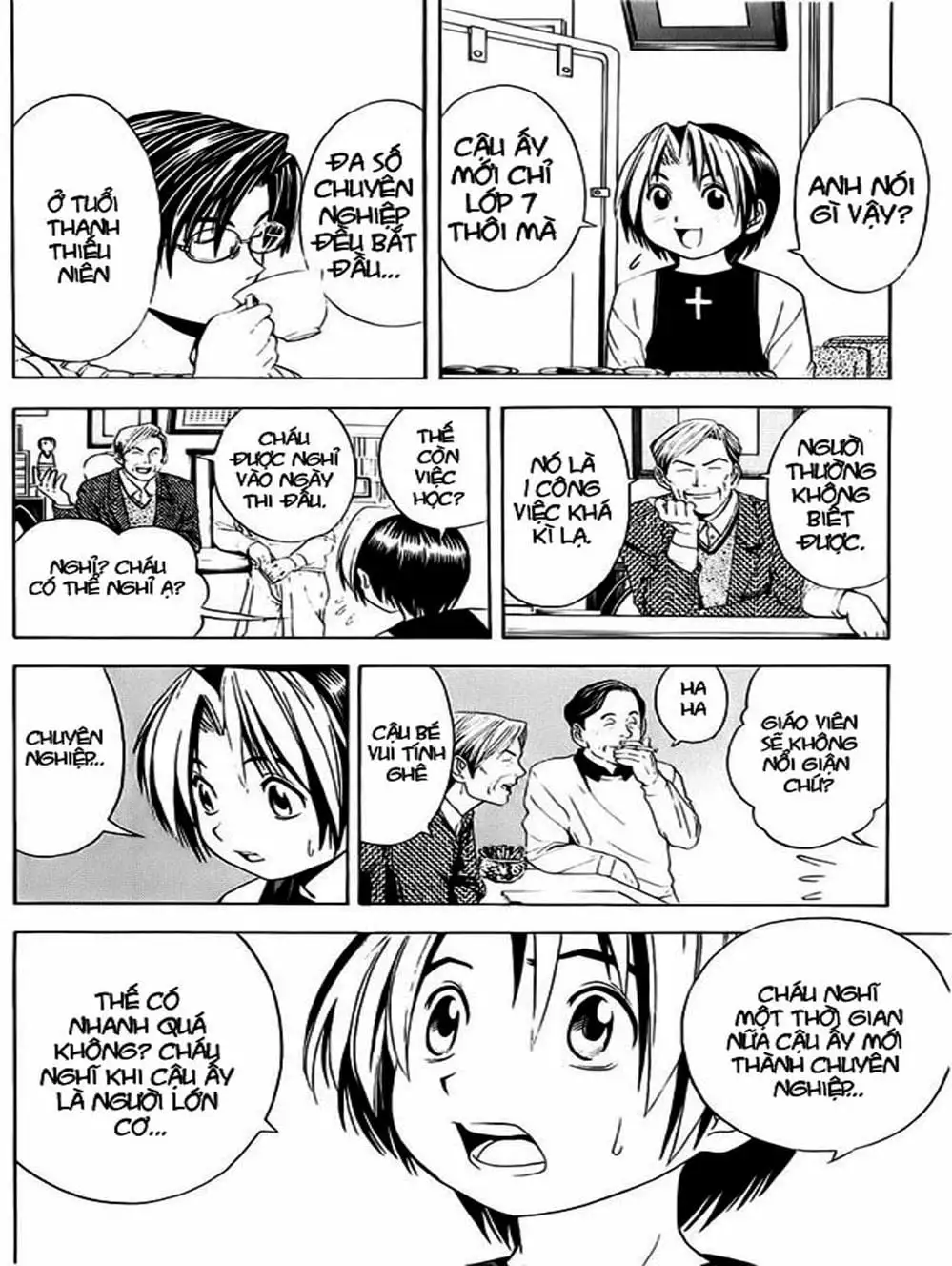 Truyện Tranh Kì Thủ Cờ Vây - Hikaru No Go trang 6