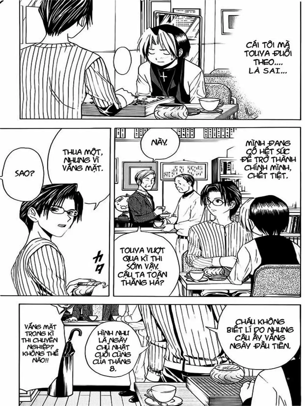 Truyện Tranh Kì Thủ Cờ Vây - Hikaru No Go trang 6