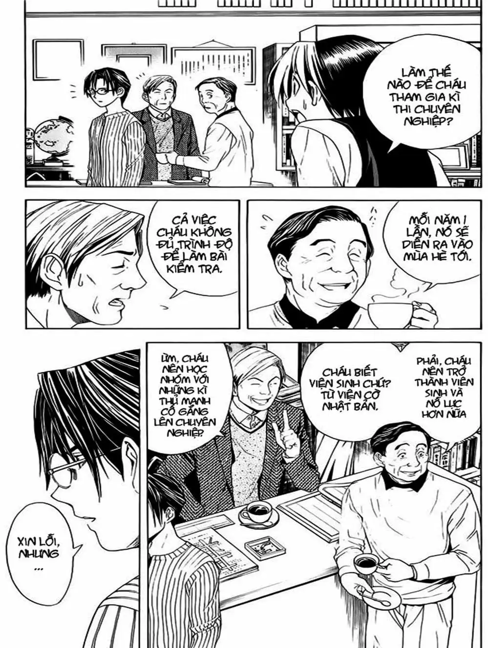 Truyện Tranh Kì Thủ Cờ Vây - Hikaru No Go trang 6