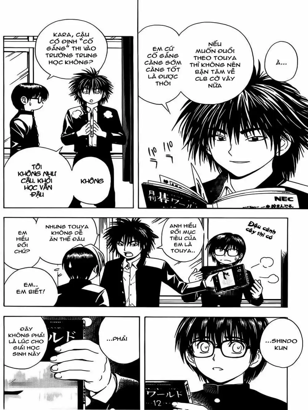 Truyện Tranh Kì Thủ Cờ Vây - Hikaru No Go trang 6