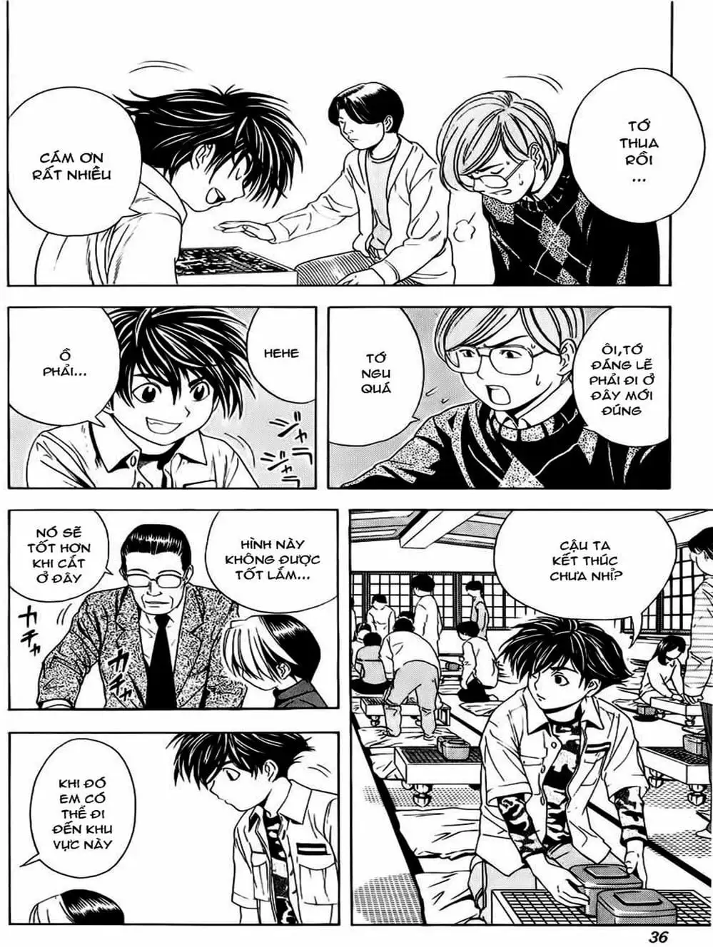 Truyện Tranh Kì Thủ Cờ Vây - Hikaru No Go trang 6