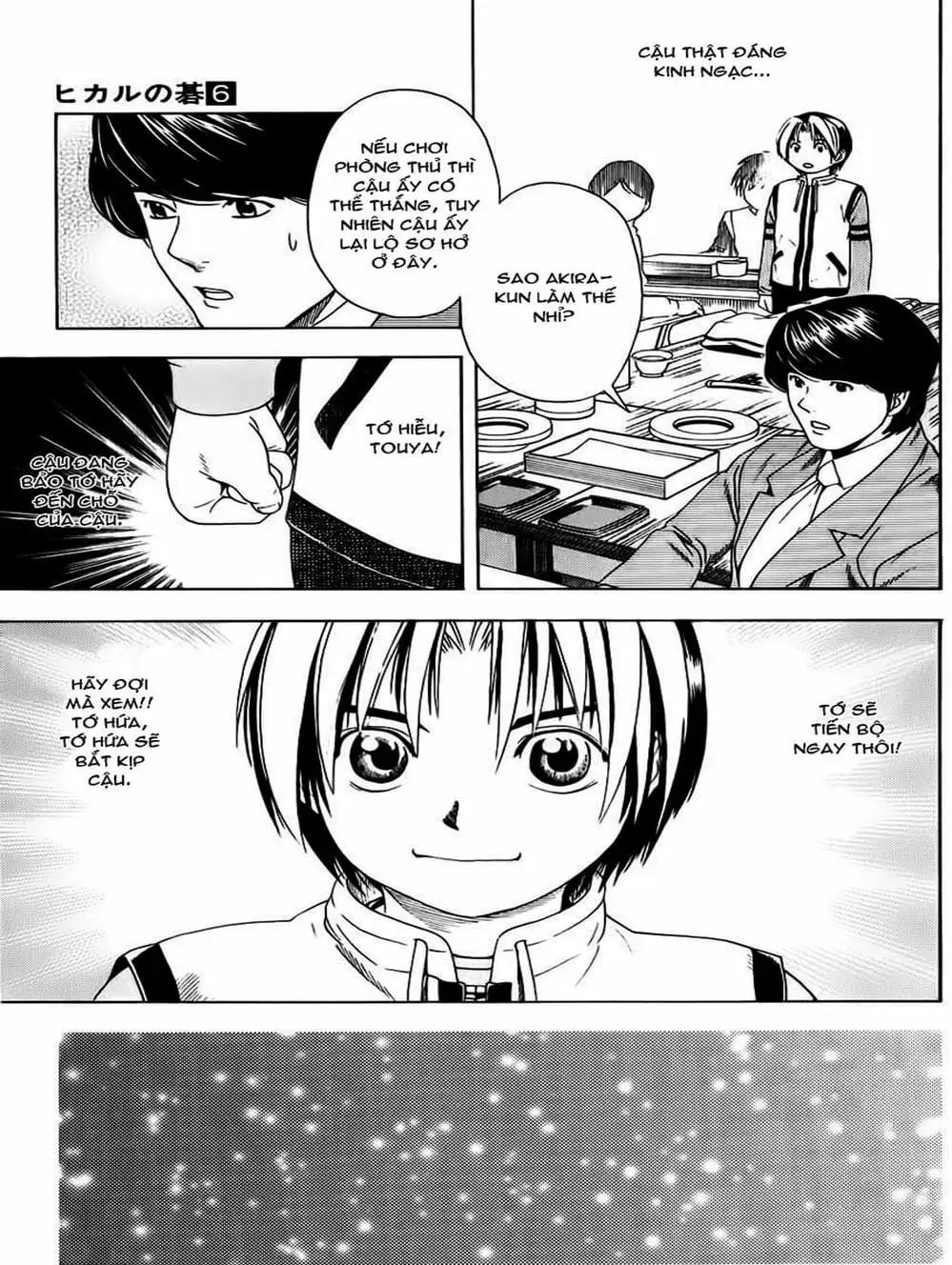 Truyện Tranh Kì Thủ Cờ Vây - Hikaru No Go trang 6