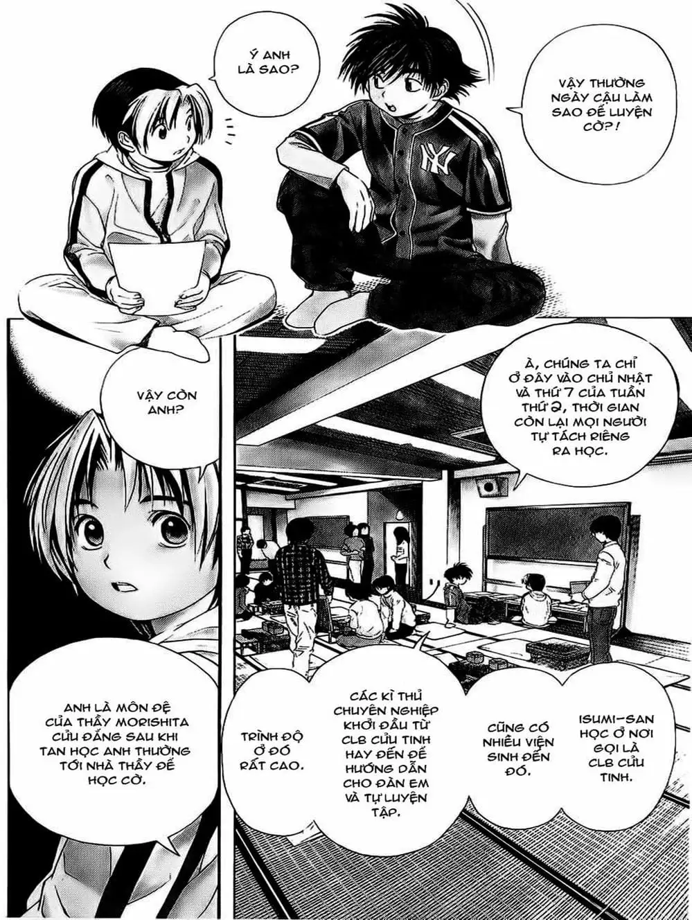 Truyện Tranh Kì Thủ Cờ Vây - Hikaru No Go trang 6