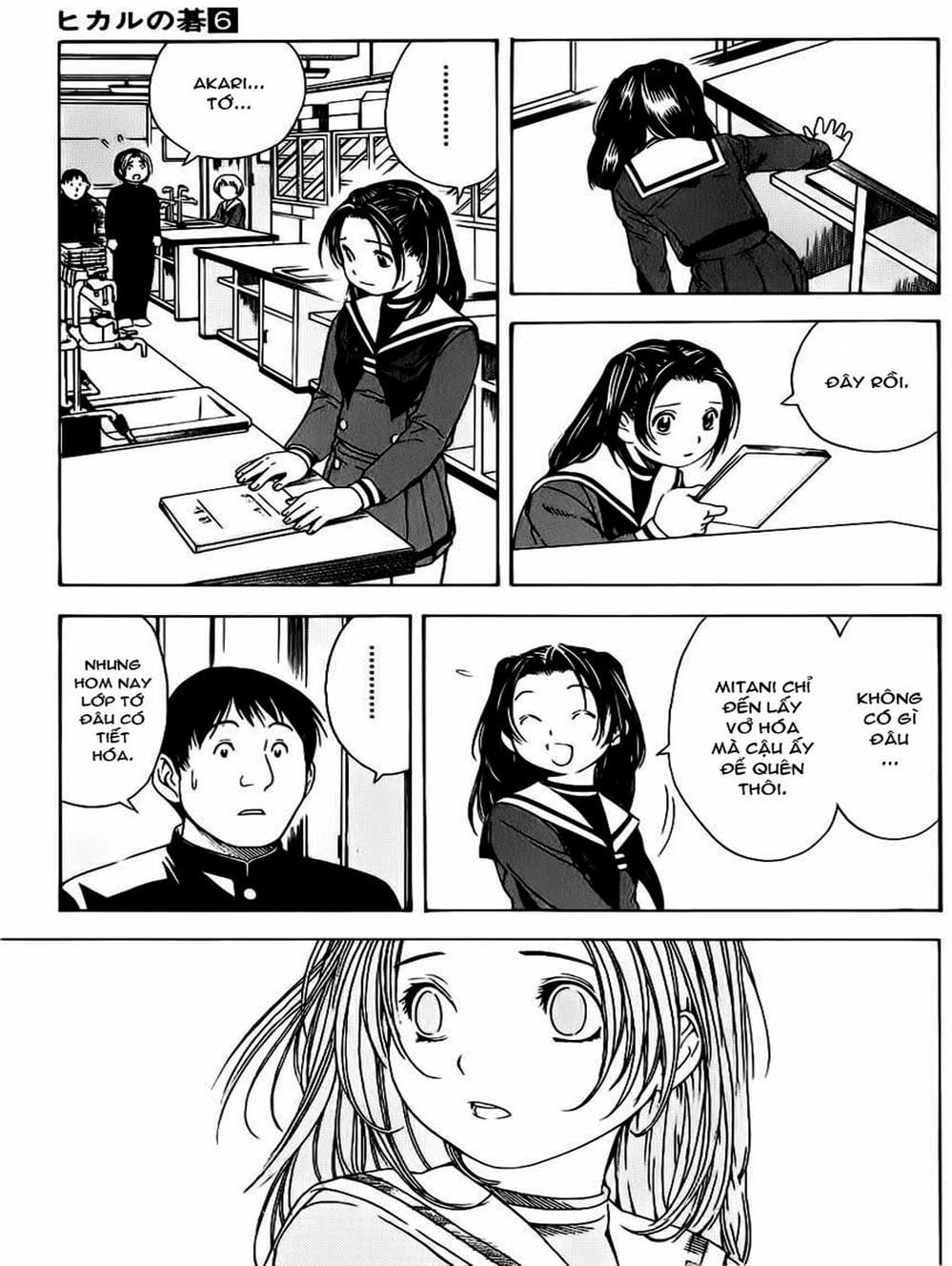 Truyện Tranh Kì Thủ Cờ Vây - Hikaru No Go trang 6