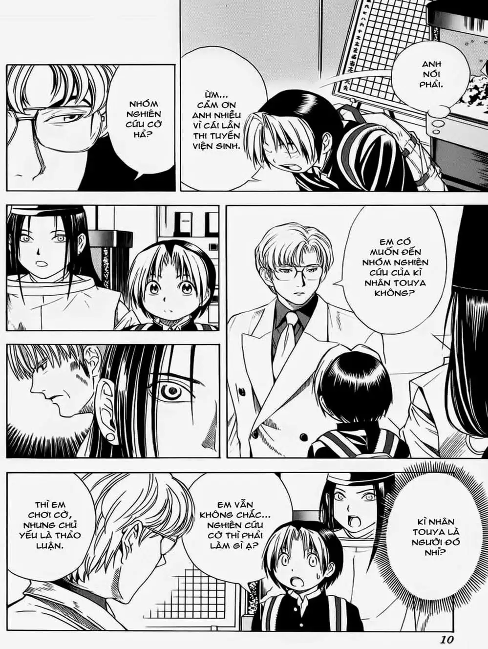 Truyện Tranh Kì Thủ Cờ Vây - Hikaru No Go trang 6