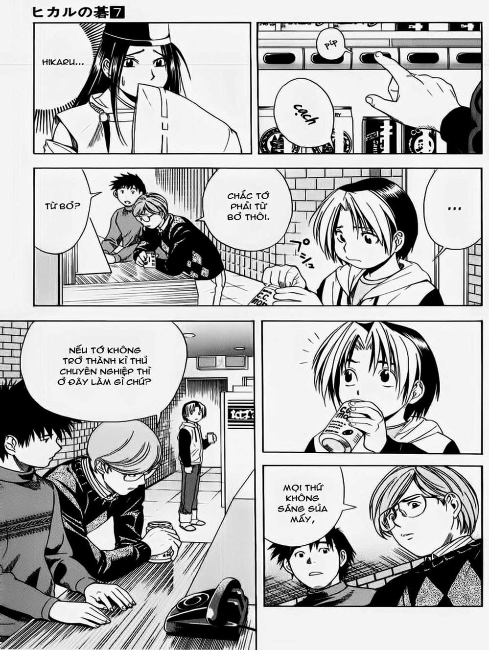 Truyện Tranh Kì Thủ Cờ Vây - Hikaru No Go trang 6