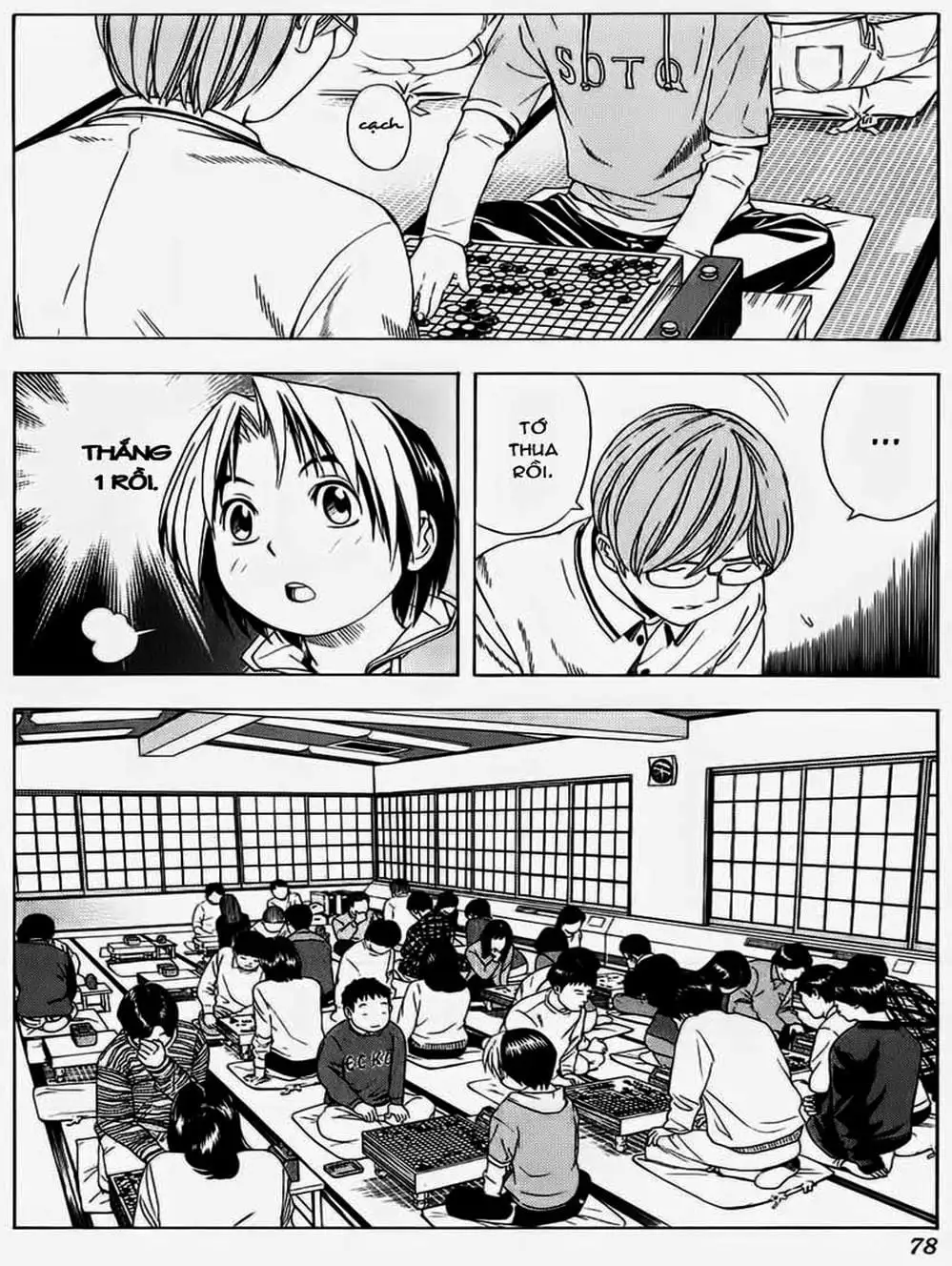 Truyện Tranh Kì Thủ Cờ Vây - Hikaru No Go trang 6