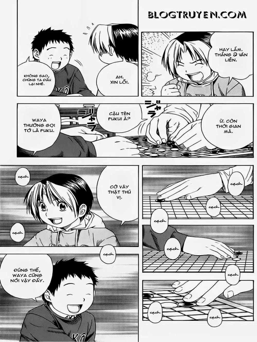 Truyện Tranh Kì Thủ Cờ Vây - Hikaru No Go trang 6