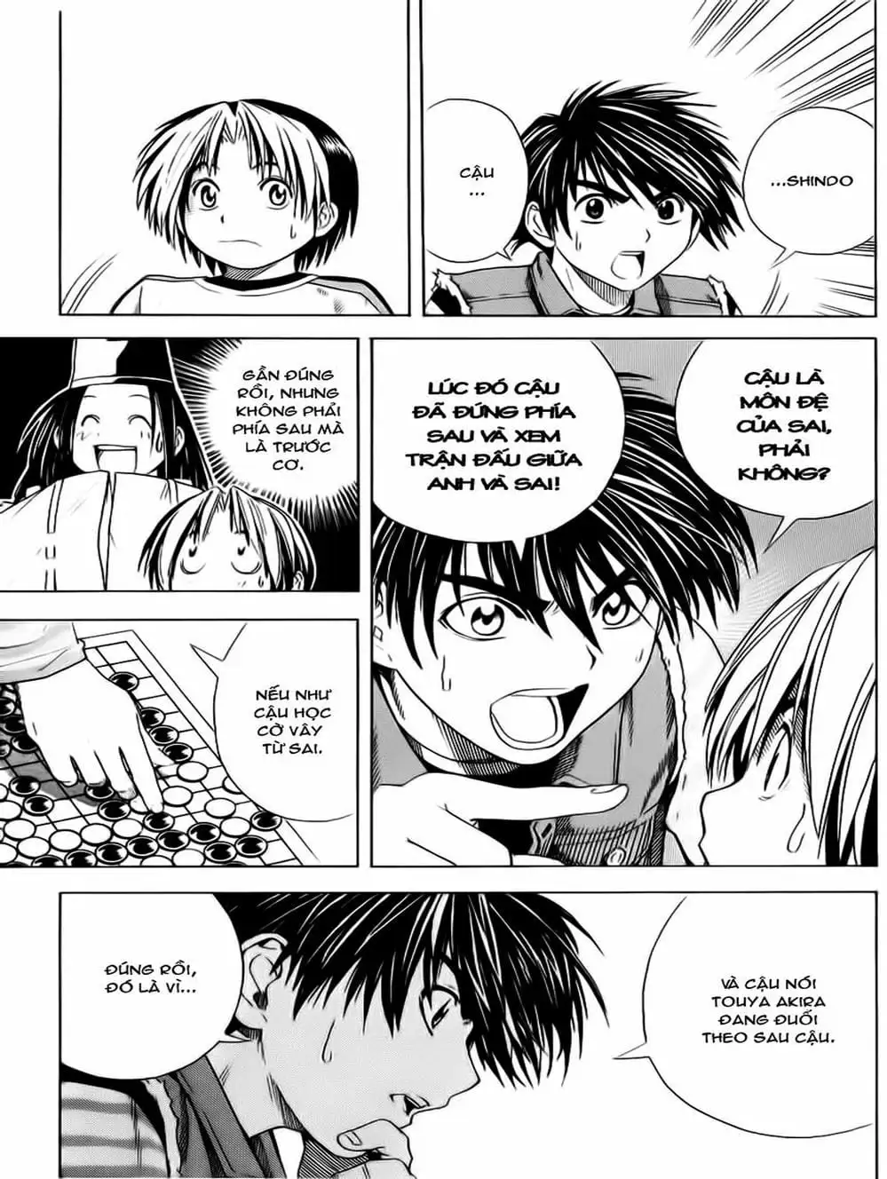 Truyện Tranh Kì Thủ Cờ Vây - Hikaru No Go trang 6