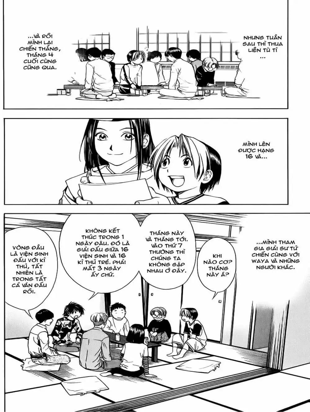 Truyện Tranh Kì Thủ Cờ Vây - Hikaru No Go trang 6