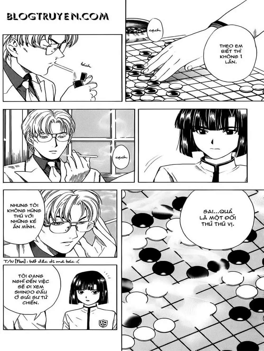 Truyện Tranh Kì Thủ Cờ Vây - Hikaru No Go trang 6