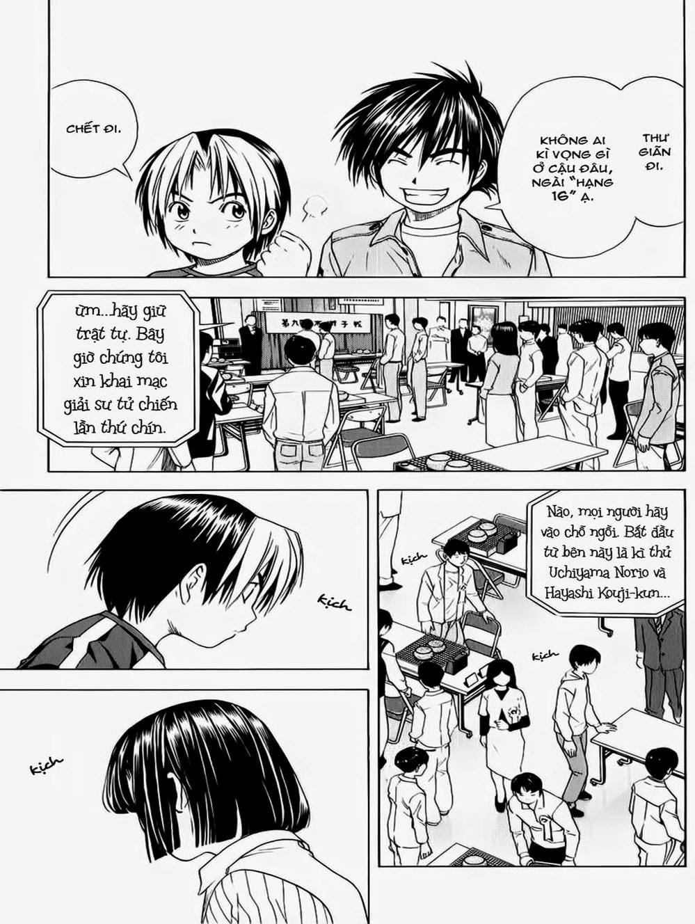 Truyện Tranh Kì Thủ Cờ Vây - Hikaru No Go trang 6