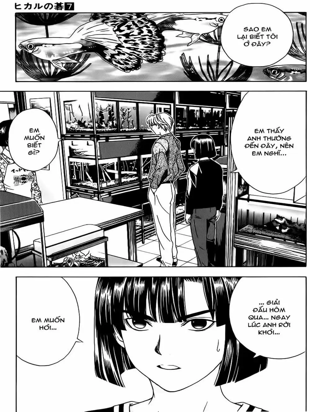 Truyện Tranh Kì Thủ Cờ Vây - Hikaru No Go trang 6