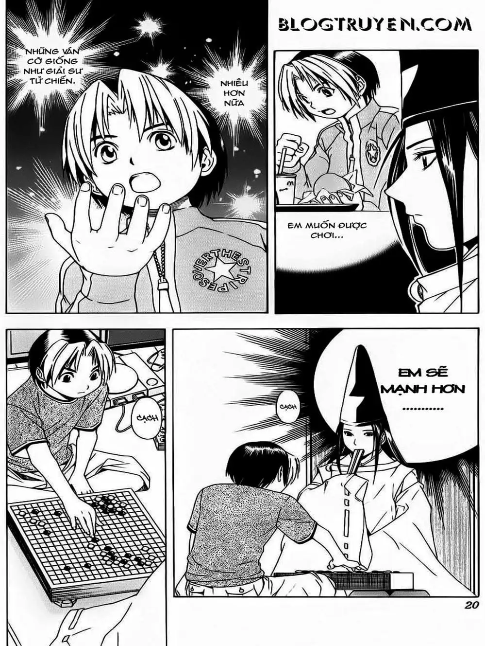 Truyện Tranh Kì Thủ Cờ Vây - Hikaru No Go trang 6