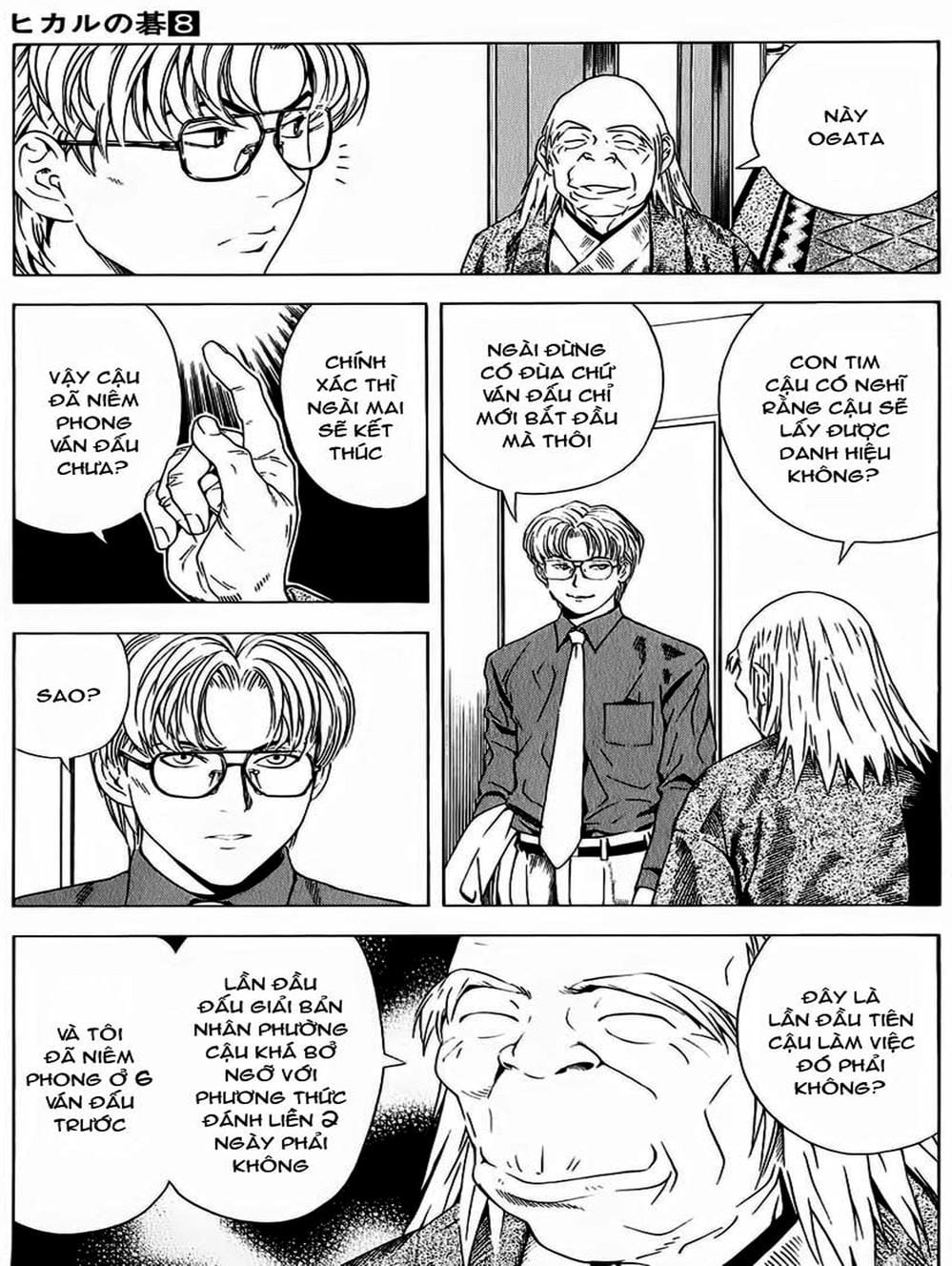 Truyện Tranh Kì Thủ Cờ Vây - Hikaru No Go trang 6