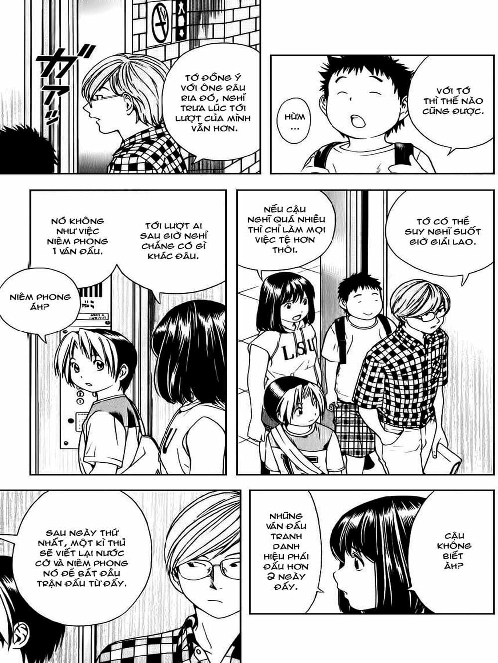 Truyện Tranh Kì Thủ Cờ Vây - Hikaru No Go trang 6