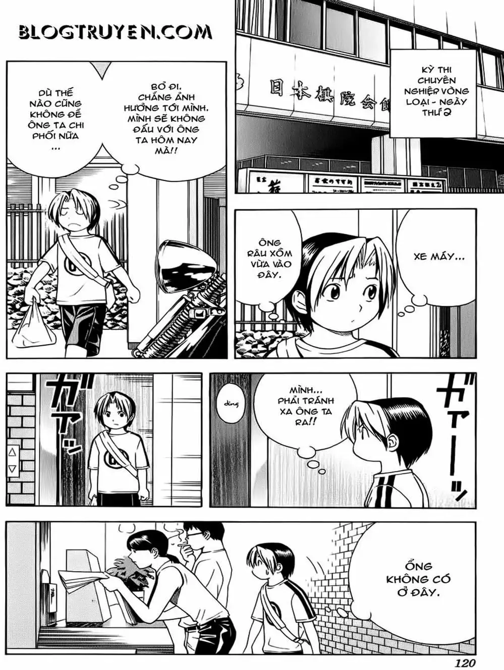 Truyện Tranh Kì Thủ Cờ Vây - Hikaru No Go trang 6