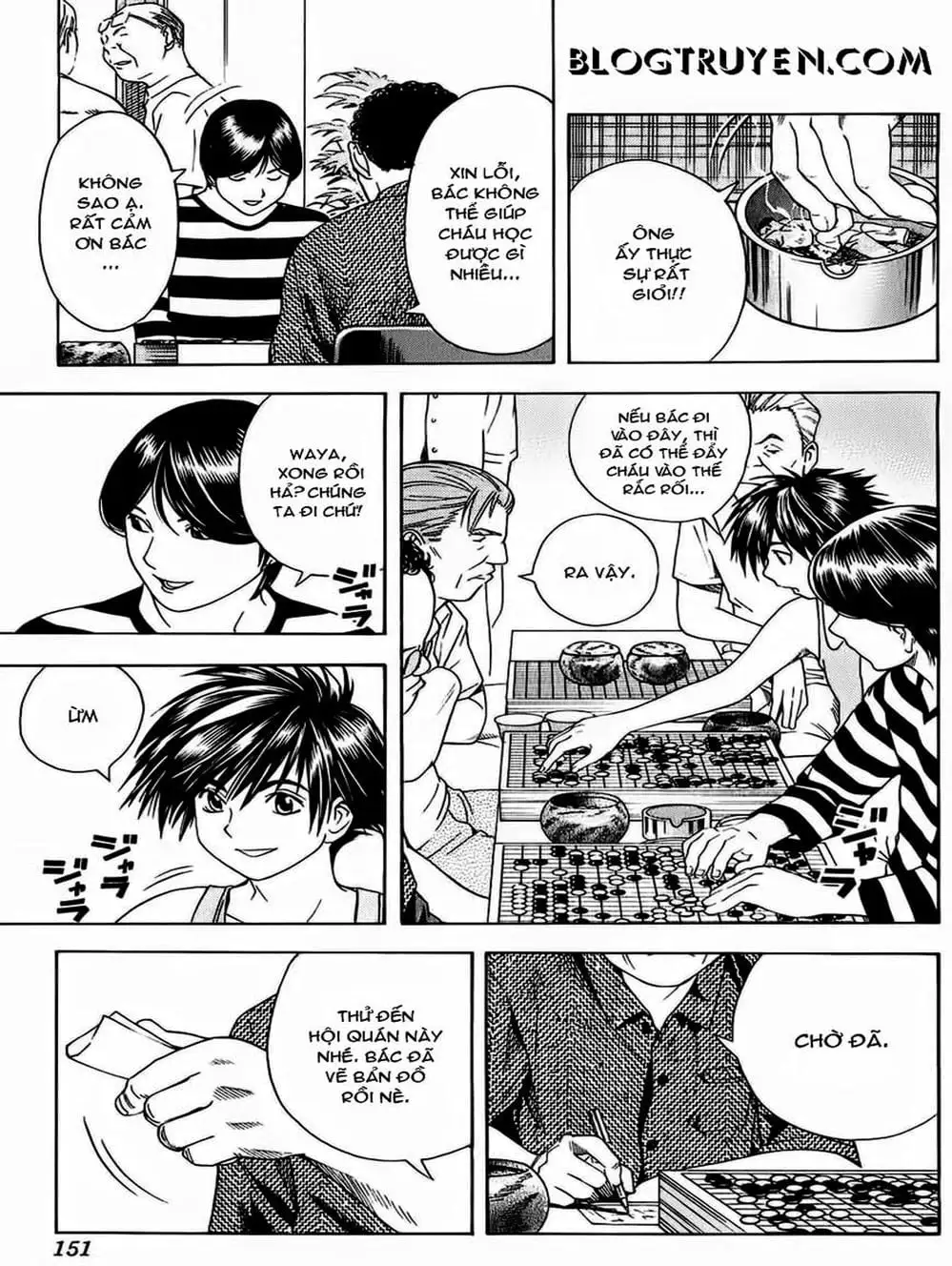 Truyện Tranh Kì Thủ Cờ Vây - Hikaru No Go trang 6