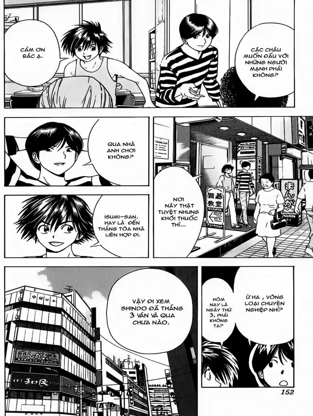 Truyện Tranh Kì Thủ Cờ Vây - Hikaru No Go trang 6