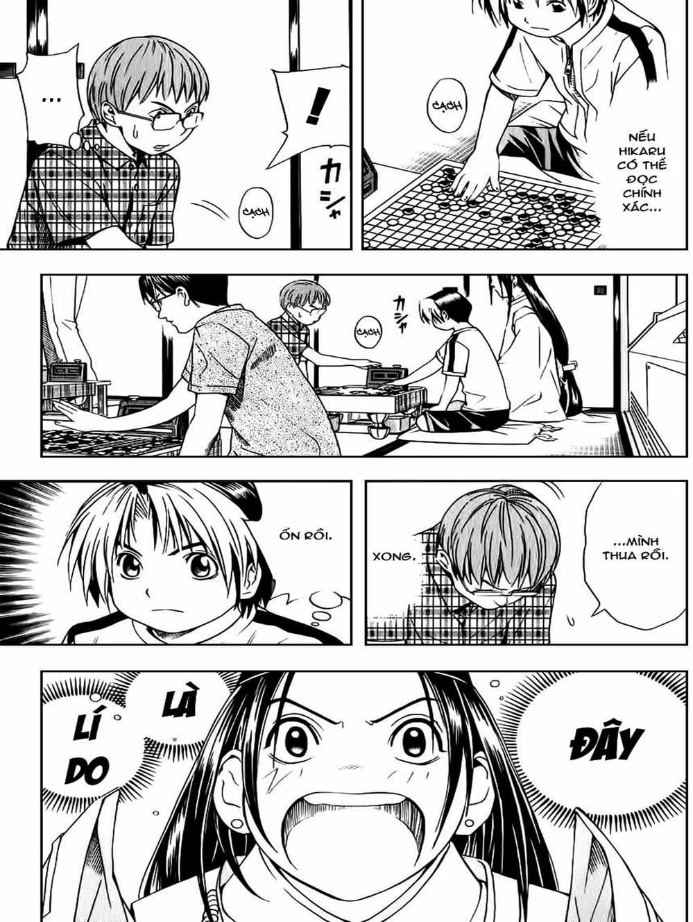 Truyện Tranh Kì Thủ Cờ Vây - Hikaru No Go trang 6