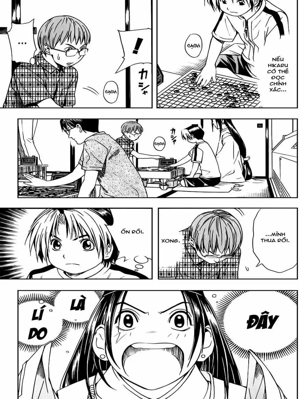 Truyện Tranh Kì Thủ Cờ Vây - Hikaru No Go trang 6