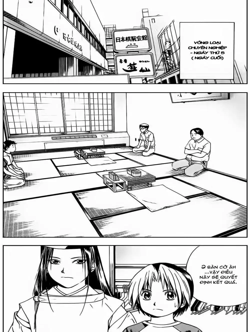 Truyện Tranh Kì Thủ Cờ Vây - Hikaru No Go trang 6