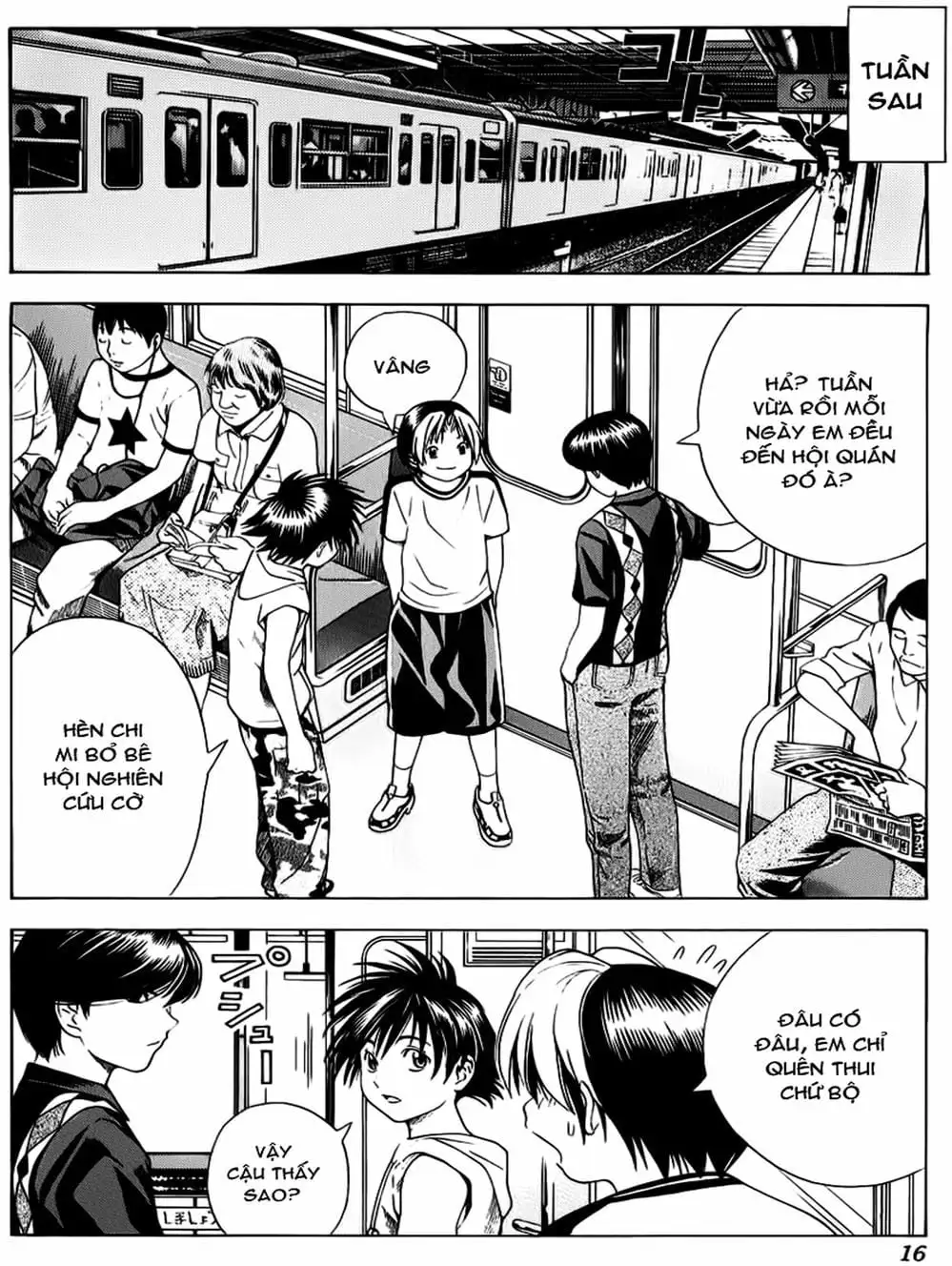 Truyện Tranh Kì Thủ Cờ Vây - Hikaru No Go trang 6