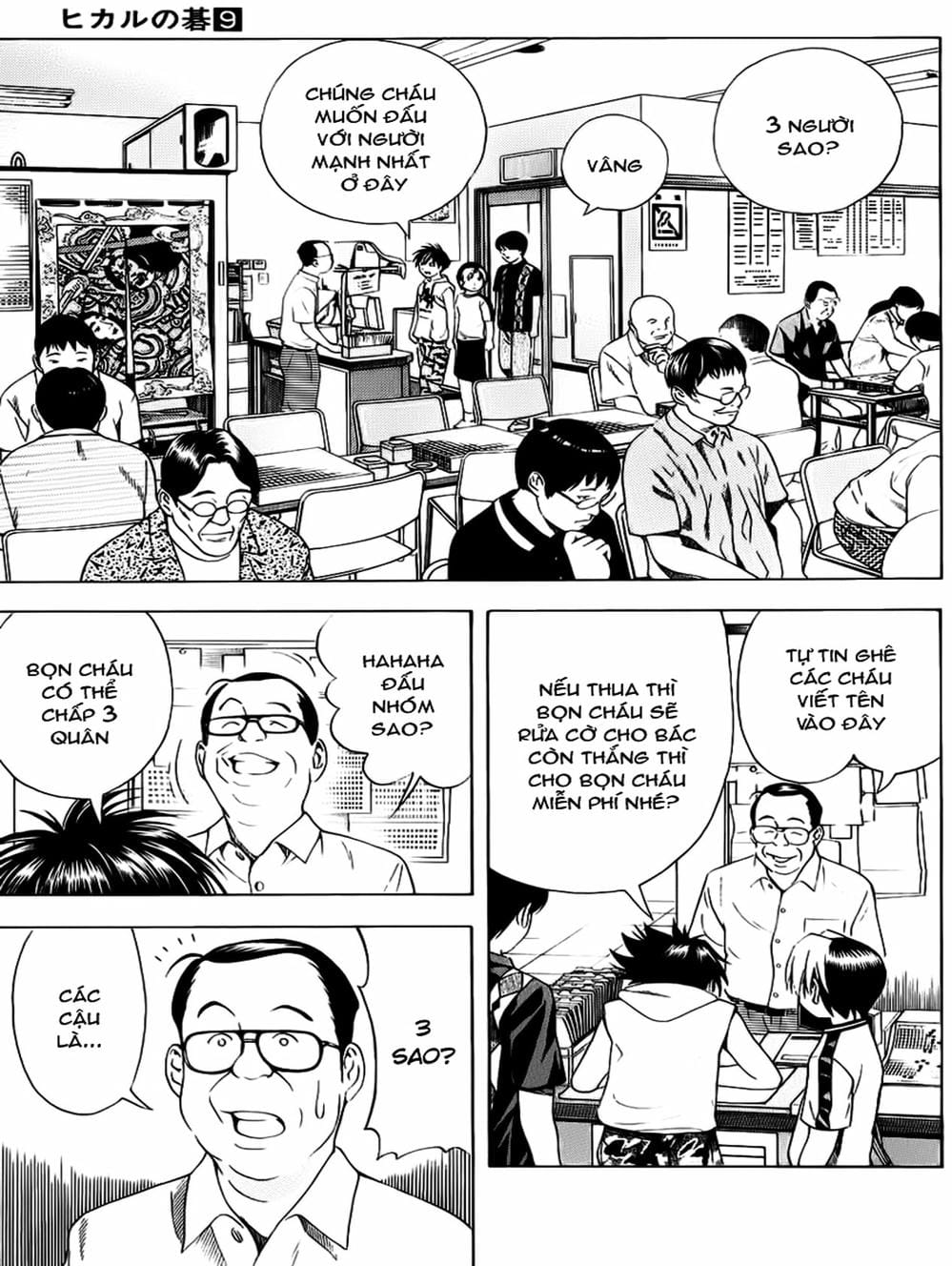 Truyện Tranh Kì Thủ Cờ Vây - Hikaru No Go trang 6