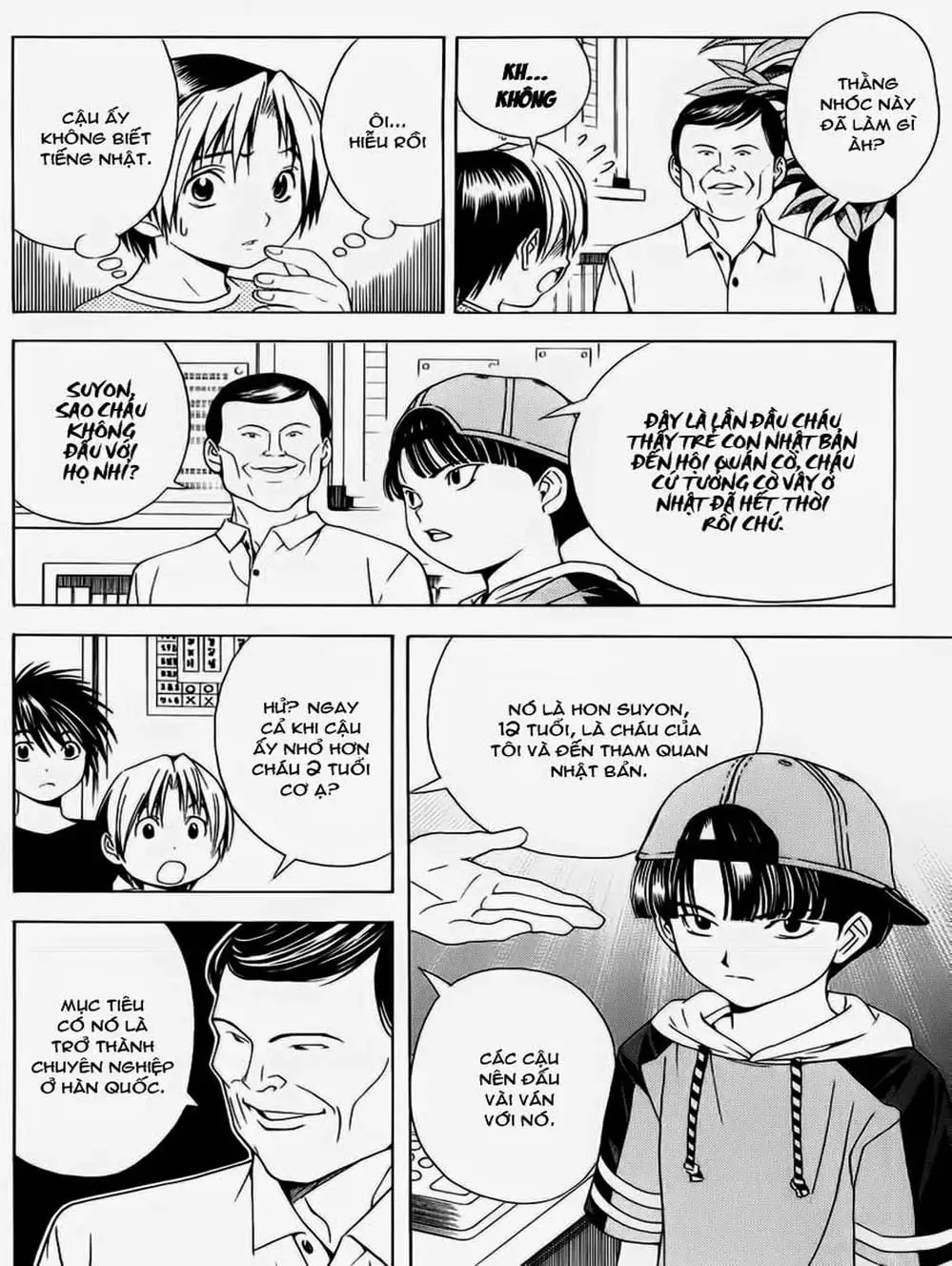 Truyện Tranh Kì Thủ Cờ Vây - Hikaru No Go trang 6