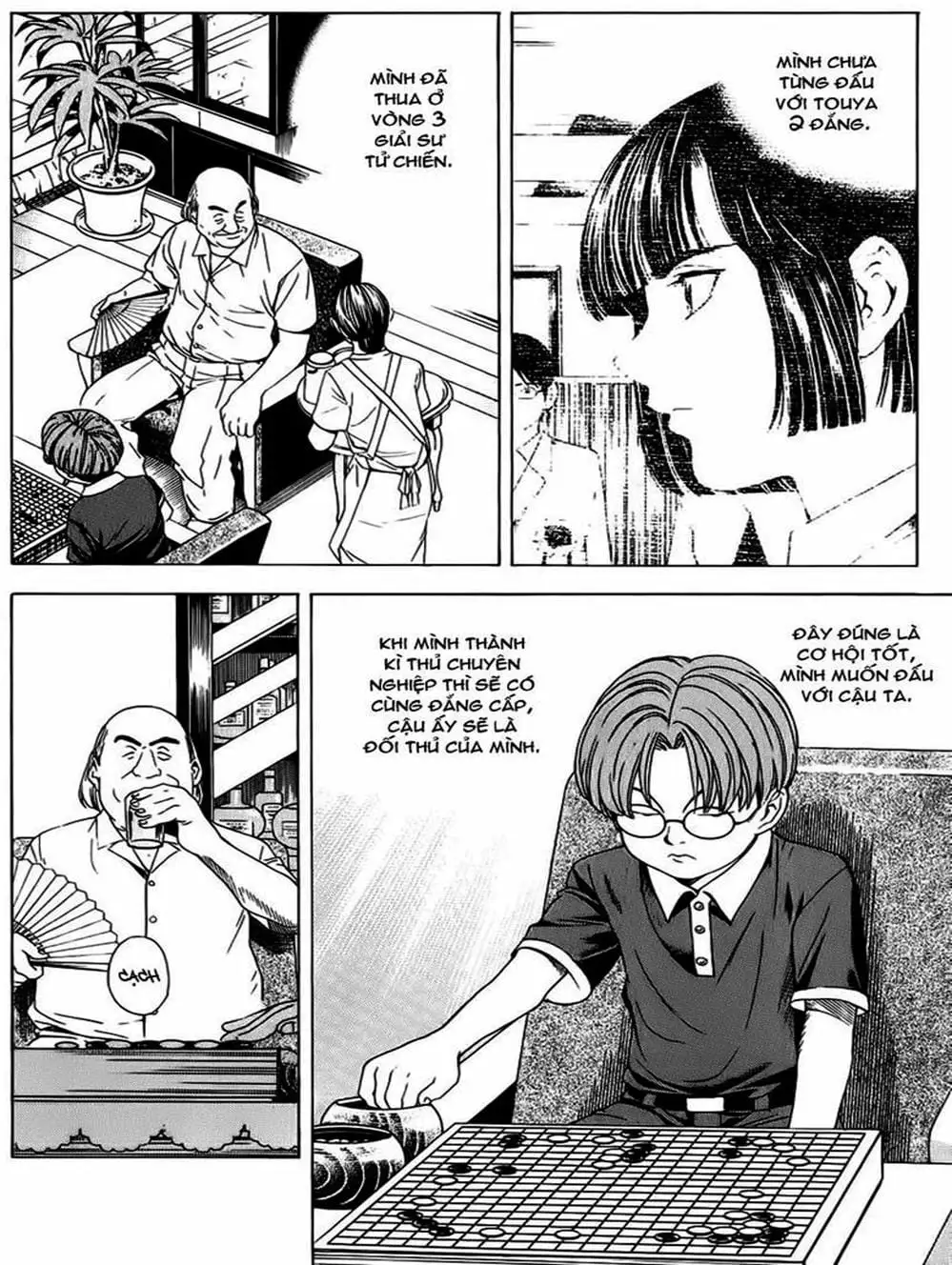 Truyện Tranh Kì Thủ Cờ Vây - Hikaru No Go trang 6