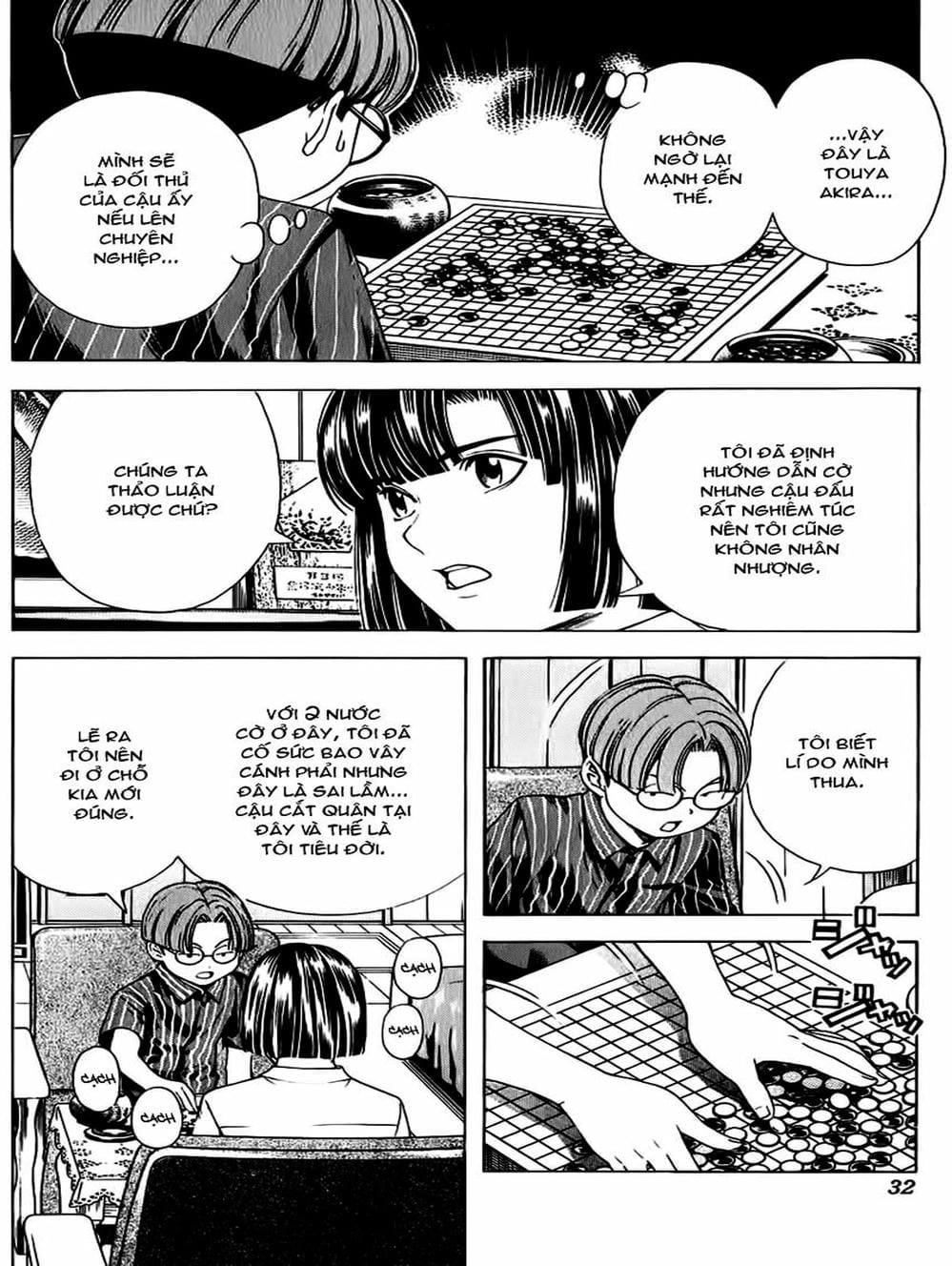 Truyện Tranh Kì Thủ Cờ Vây - Hikaru No Go trang 6