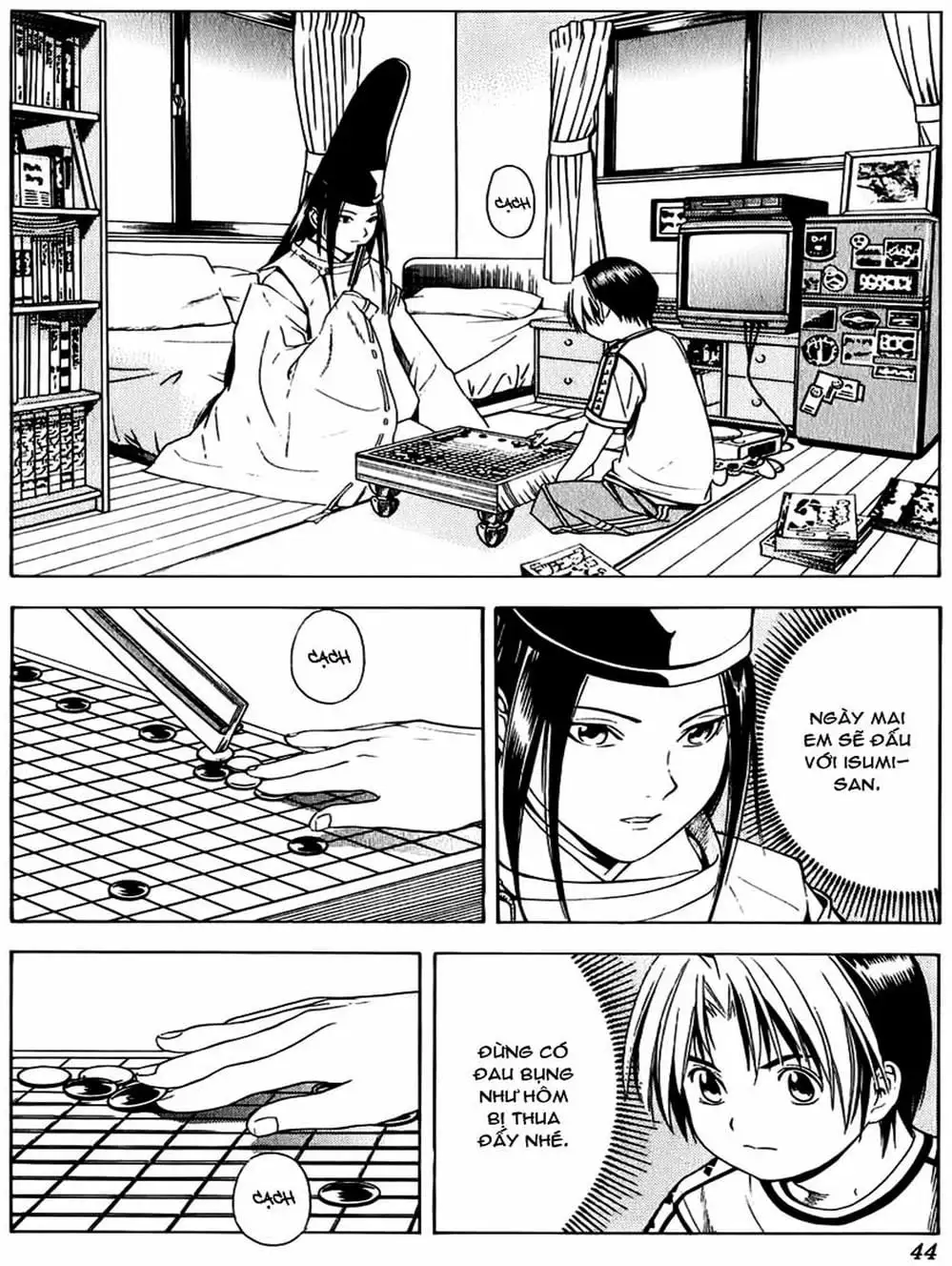 Truyện Tranh Kì Thủ Cờ Vây - Hikaru No Go trang 6