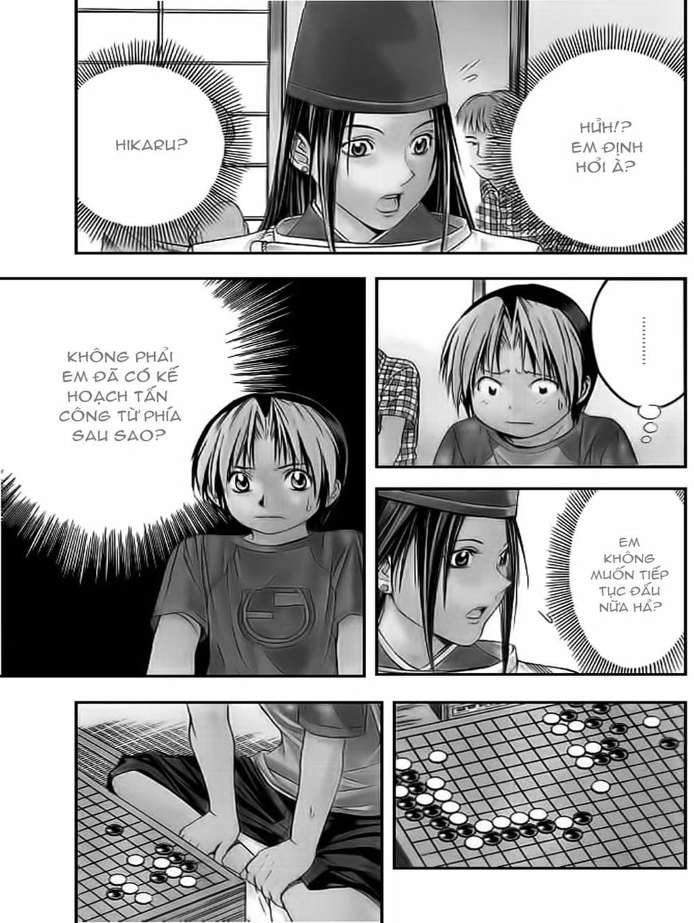 Truyện Tranh Kì Thủ Cờ Vây - Hikaru No Go trang 6