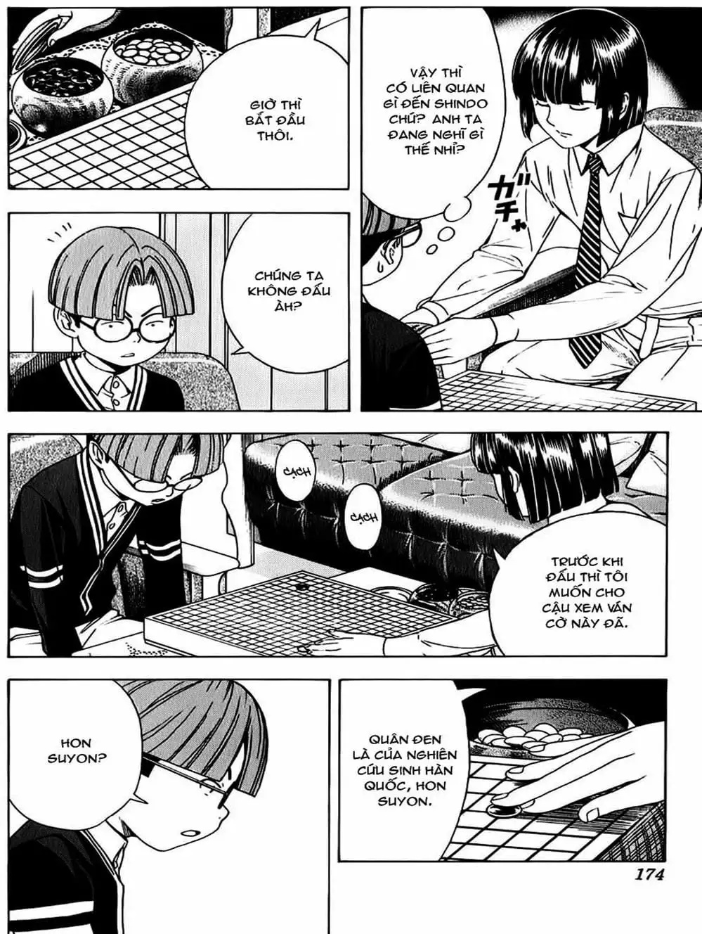 Truyện Tranh Kì Thủ Cờ Vây - Hikaru No Go trang 6