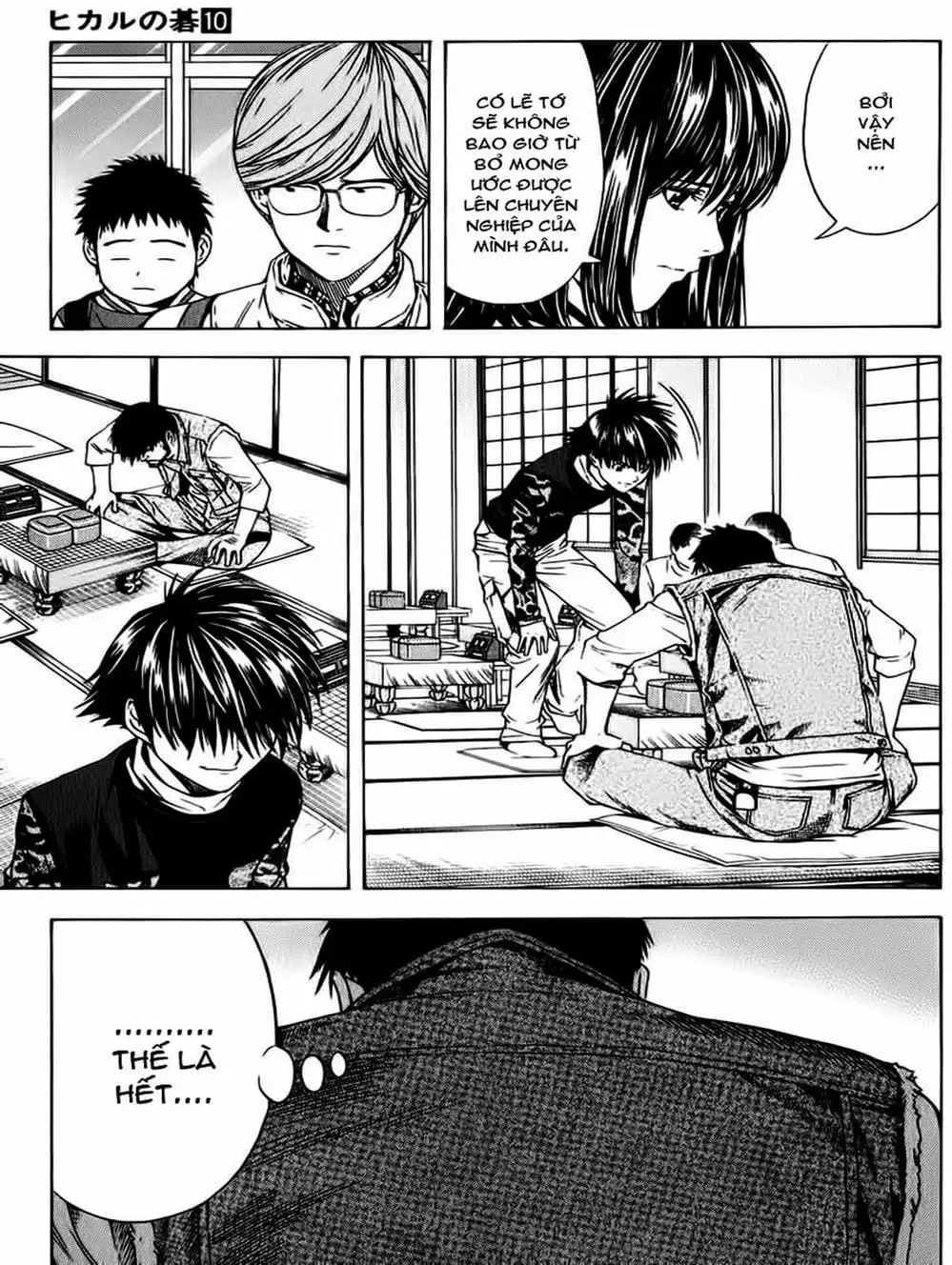 Truyện Tranh Kì Thủ Cờ Vây - Hikaru No Go trang 6