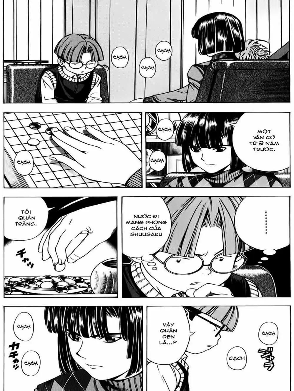 Truyện Tranh Kì Thủ Cờ Vây - Hikaru No Go trang 6