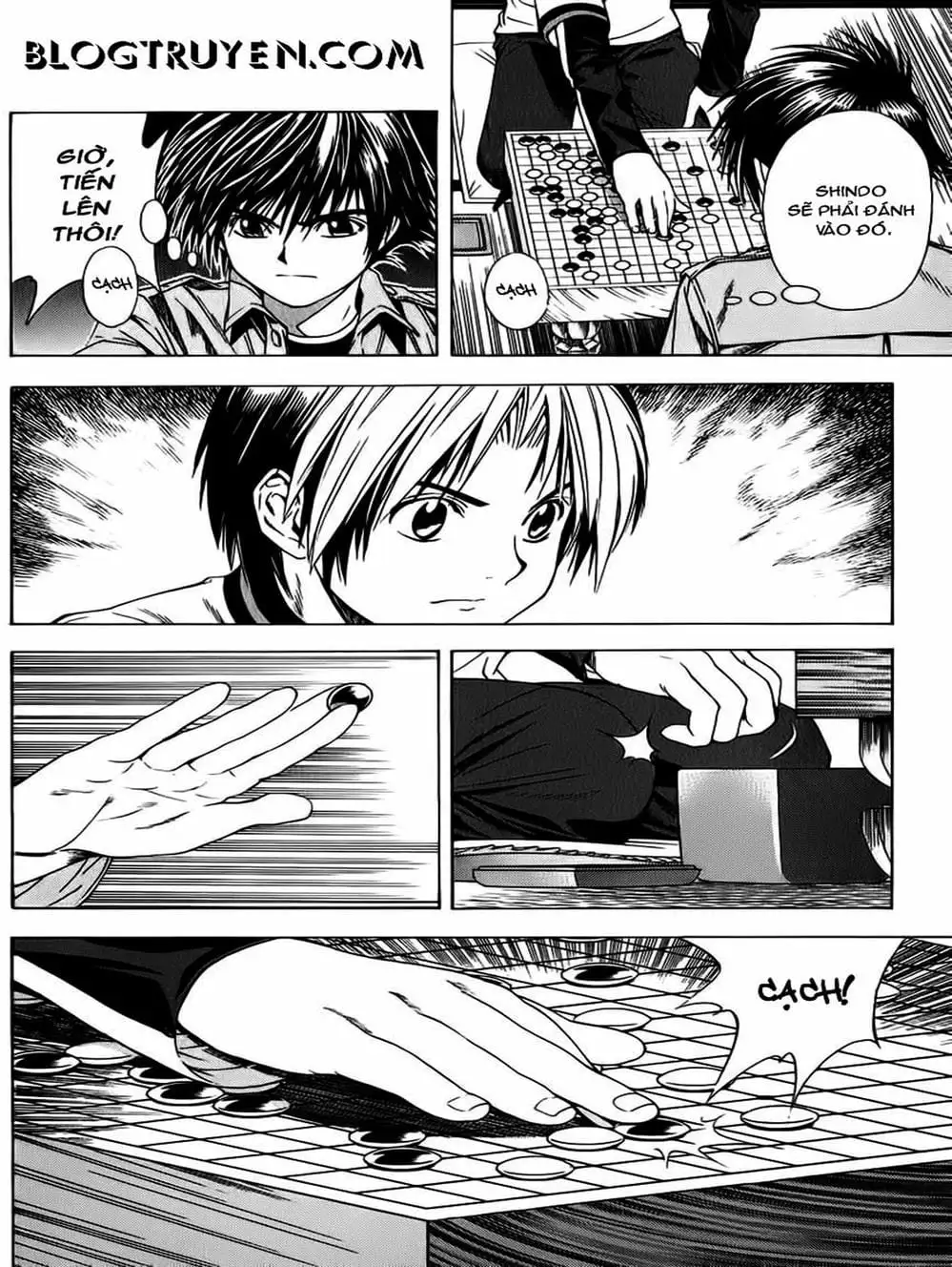 Truyện Tranh Kì Thủ Cờ Vây - Hikaru No Go trang 6