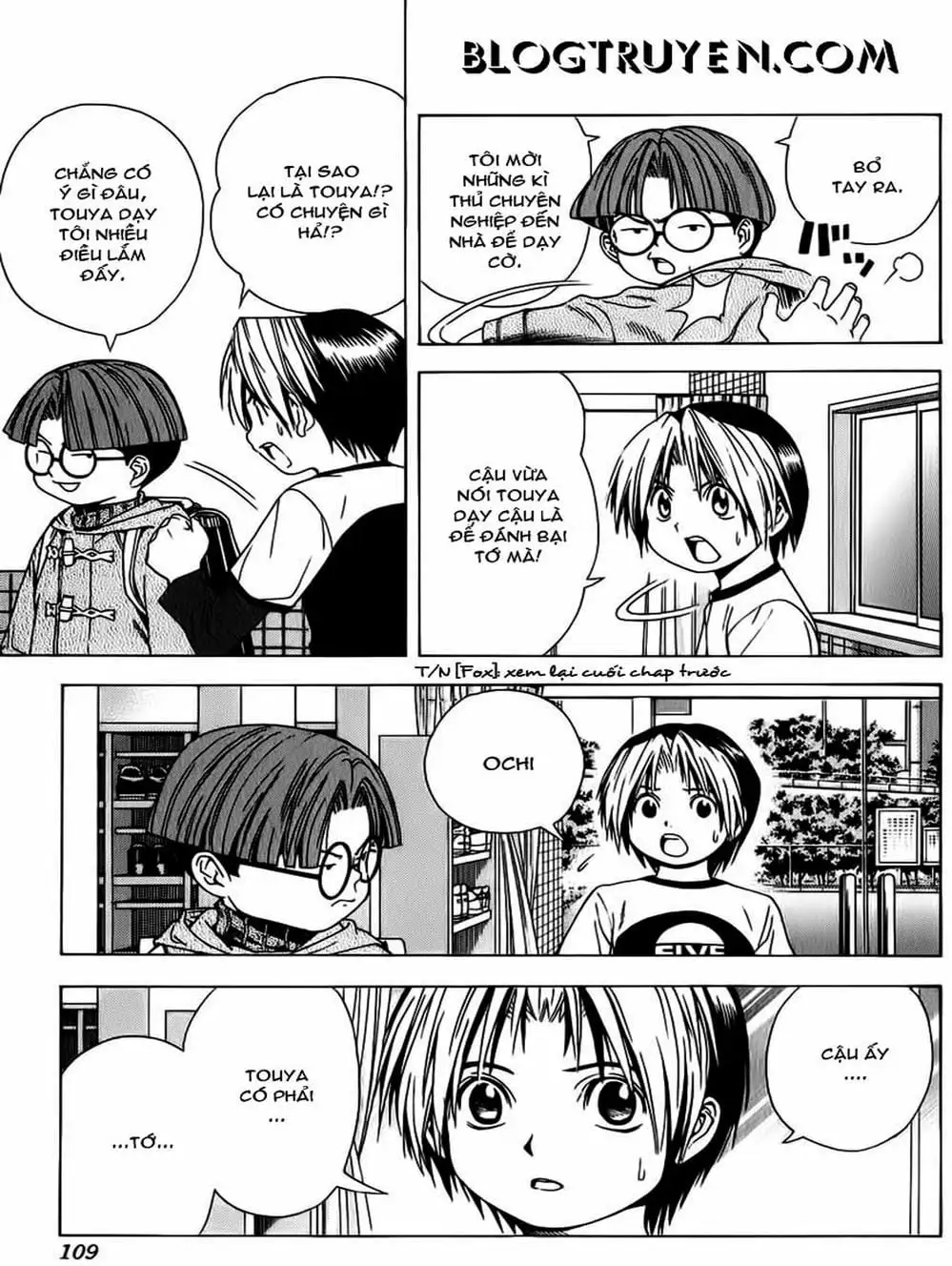 Truyện Tranh Kì Thủ Cờ Vây - Hikaru No Go trang 6