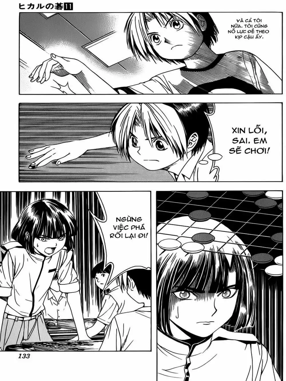 Truyện Tranh Kì Thủ Cờ Vây - Hikaru No Go trang 6