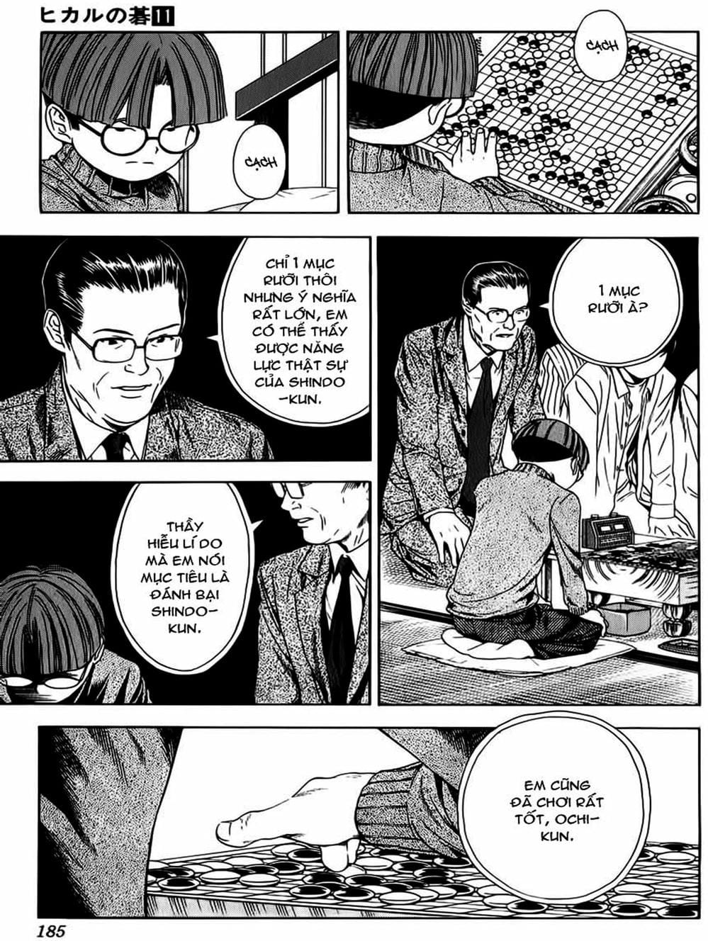 Truyện Tranh Kì Thủ Cờ Vây - Hikaru No Go trang 6