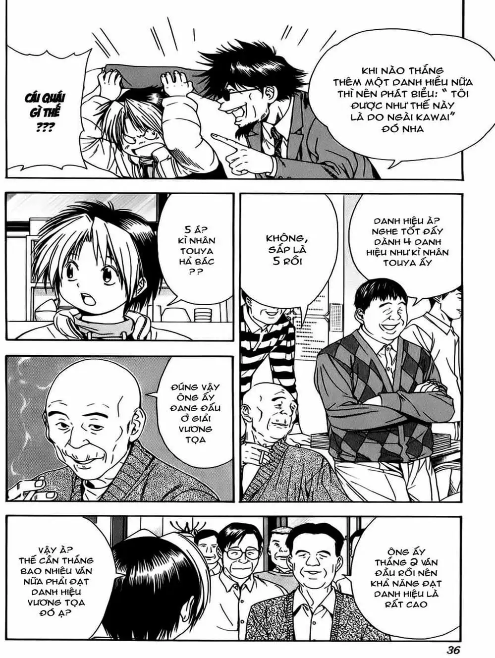 Truyện Tranh Kì Thủ Cờ Vây - Hikaru No Go trang 6