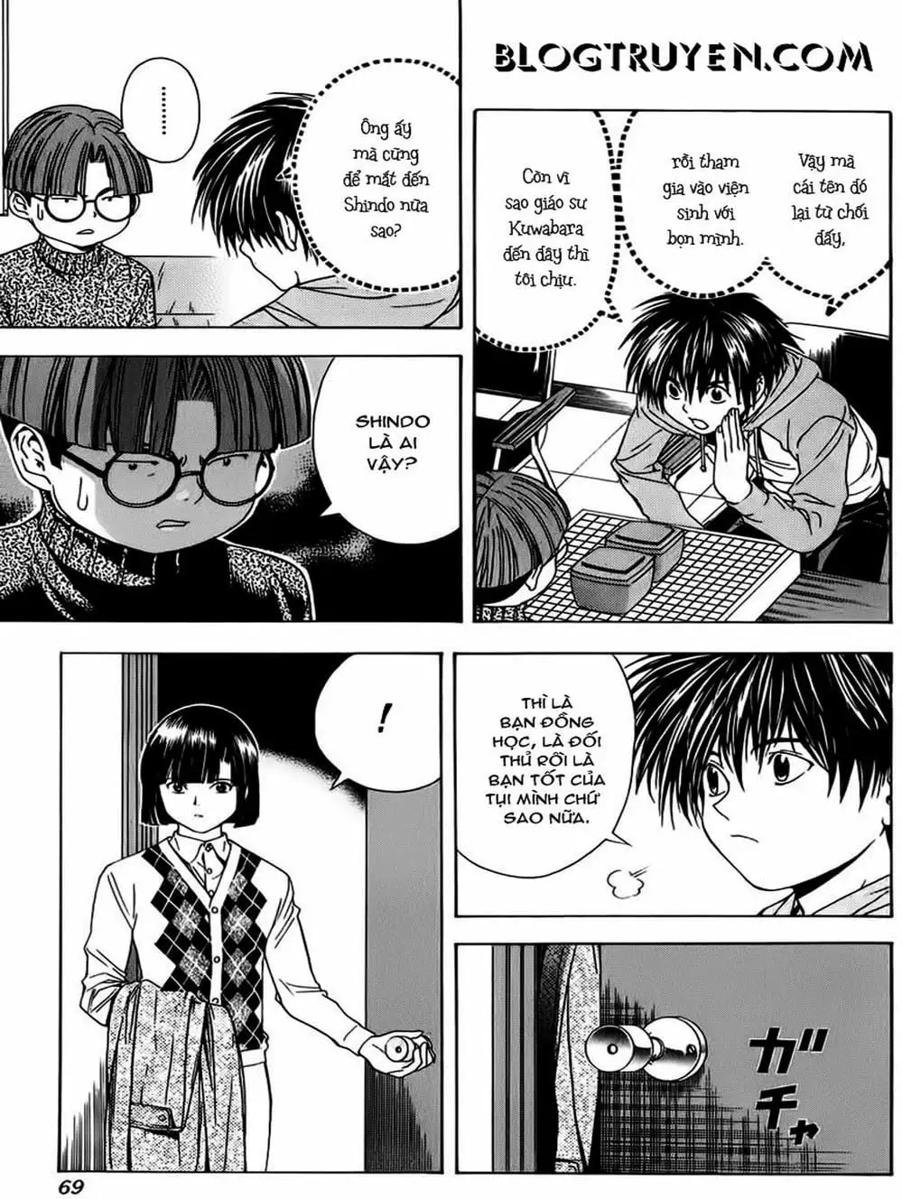 Truyện Tranh Kì Thủ Cờ Vây - Hikaru No Go trang 6