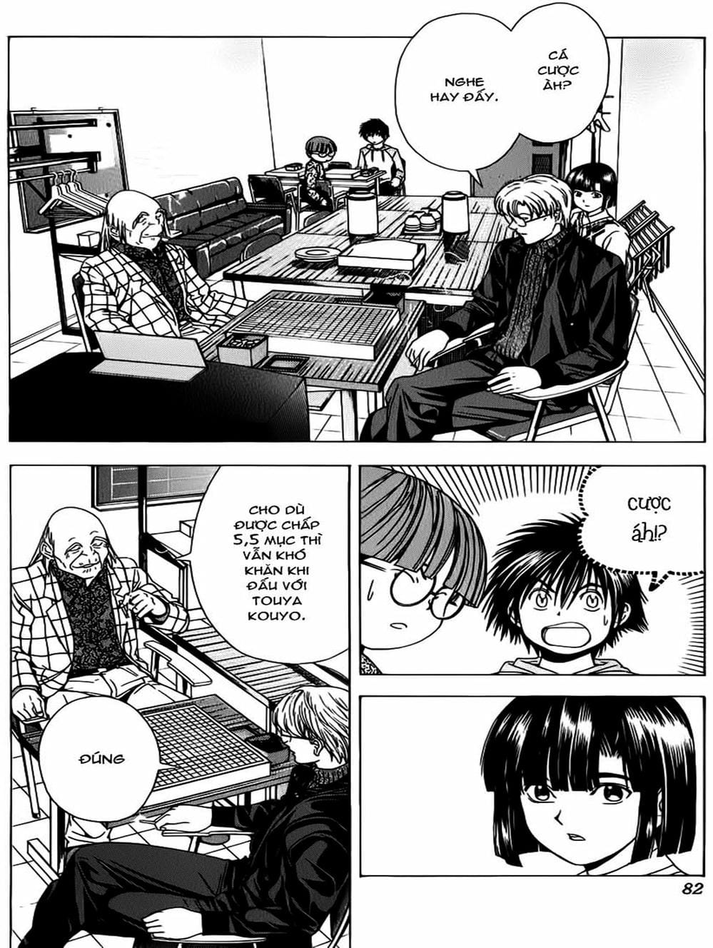 Truyện Tranh Kì Thủ Cờ Vây - Hikaru No Go trang 6