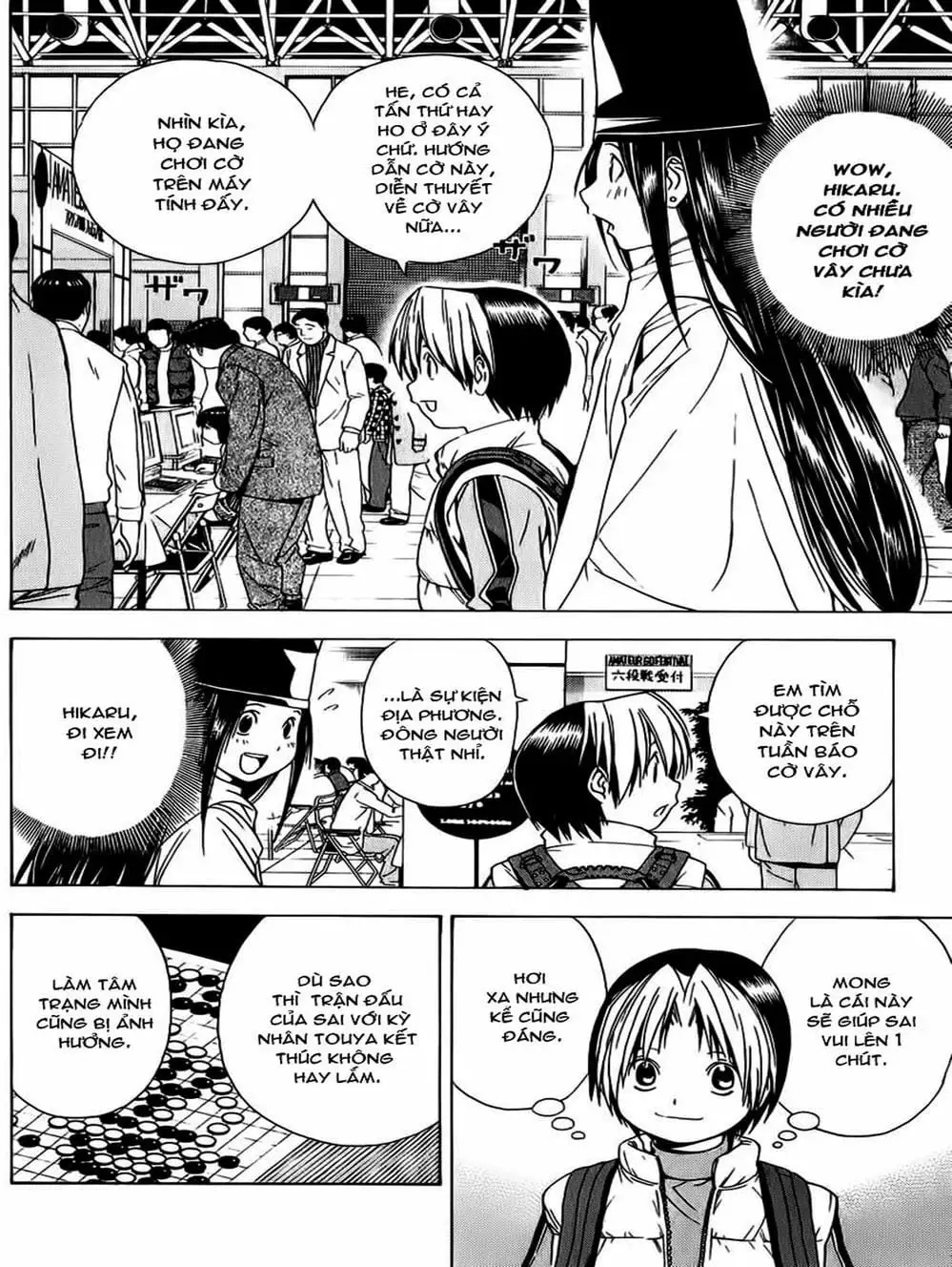 Truyện Tranh Kì Thủ Cờ Vây - Hikaru No Go trang 6
