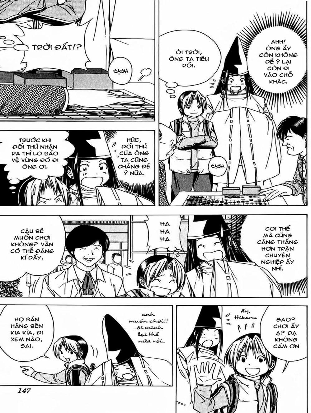 Truyện Tranh Kì Thủ Cờ Vây - Hikaru No Go trang 6
